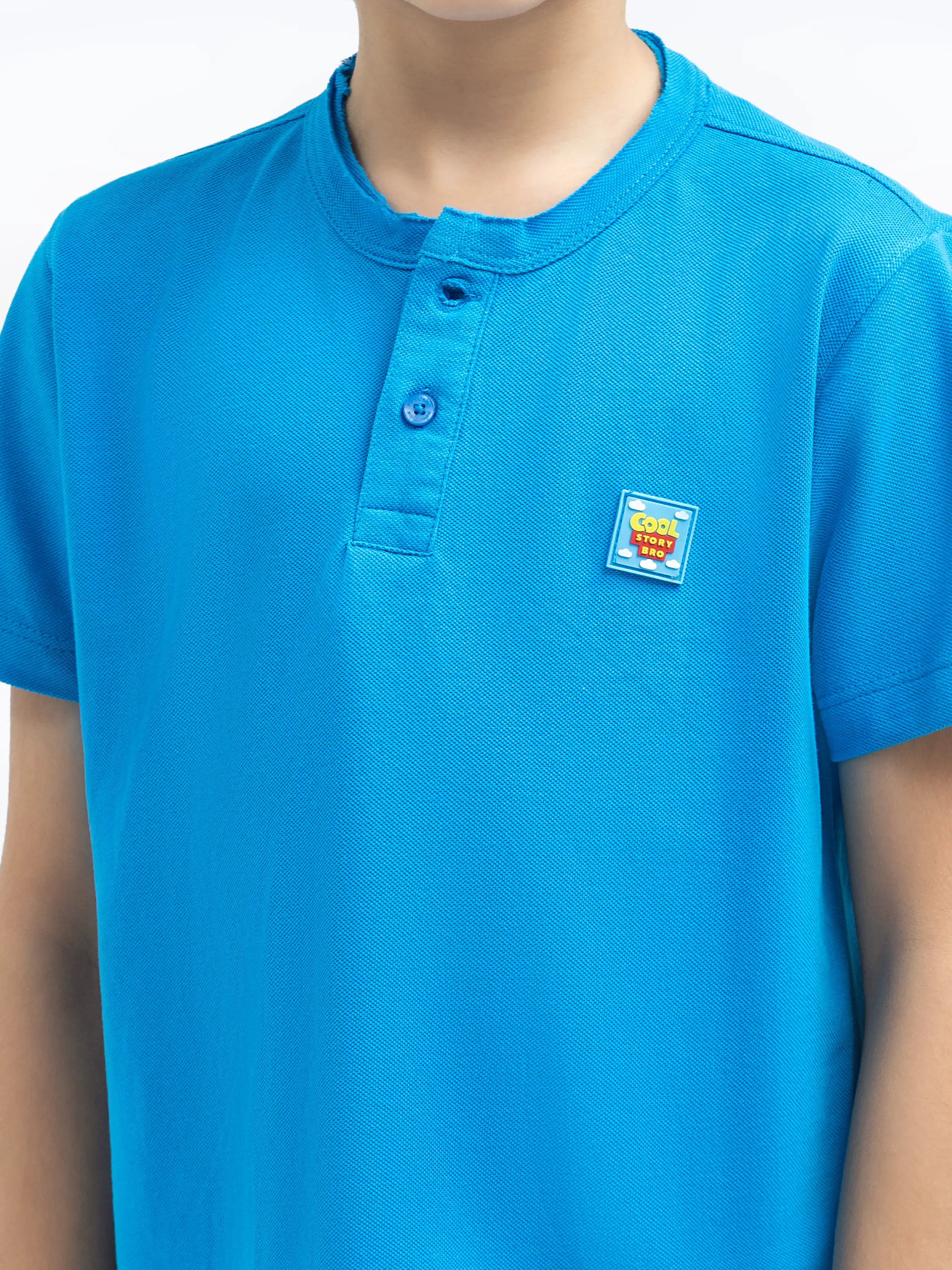 Boy's Blue T-Shirt - EBTTSH24-013 - Image 3
