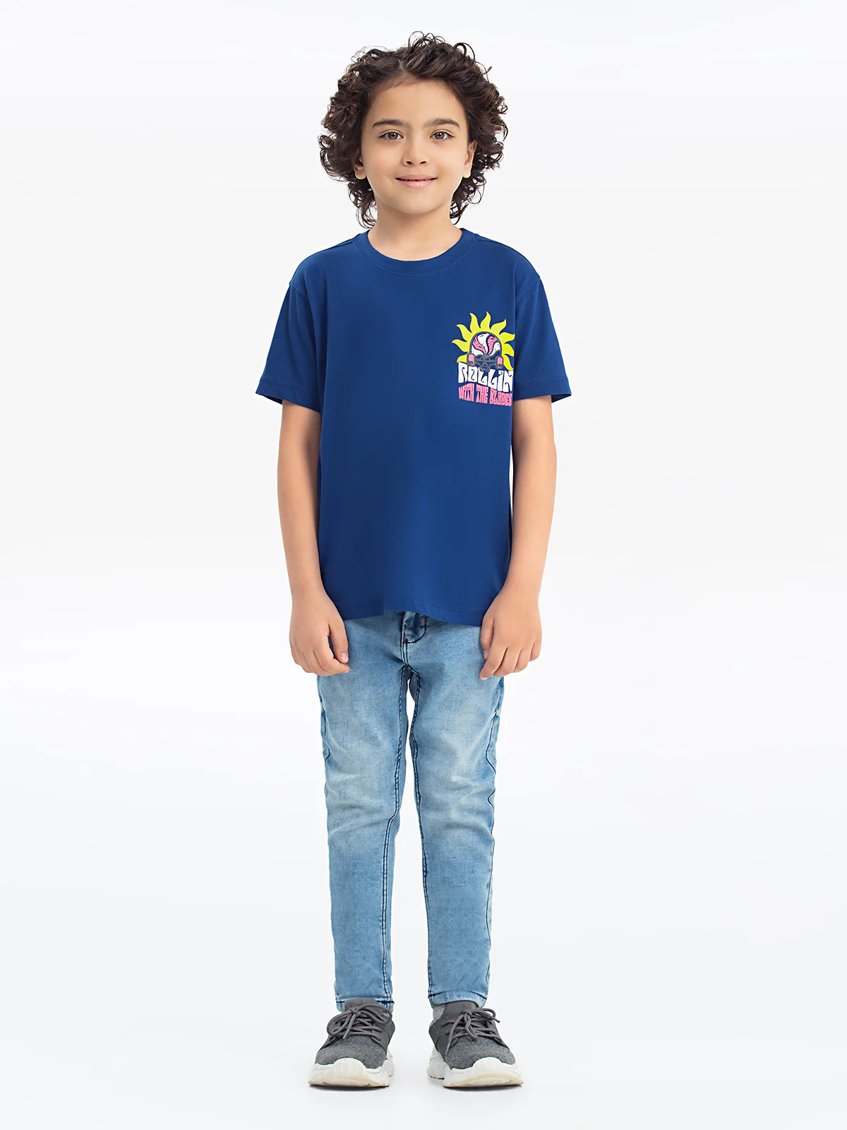 Boy's Blue T-Shirt - EBTTS24-028