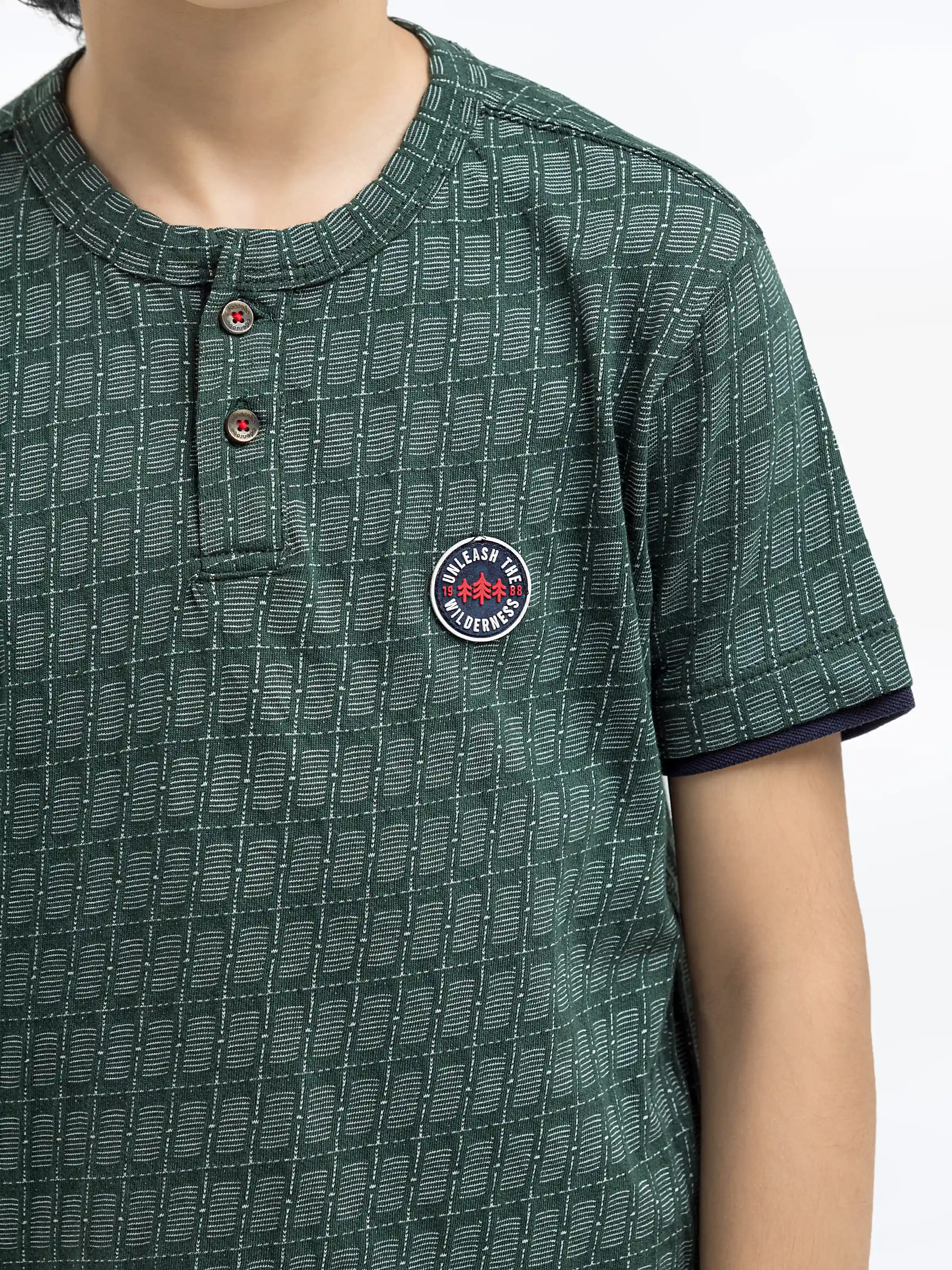 Boy's Bottle Green Co-Ord Set - EBTCS24-026 - Image 3