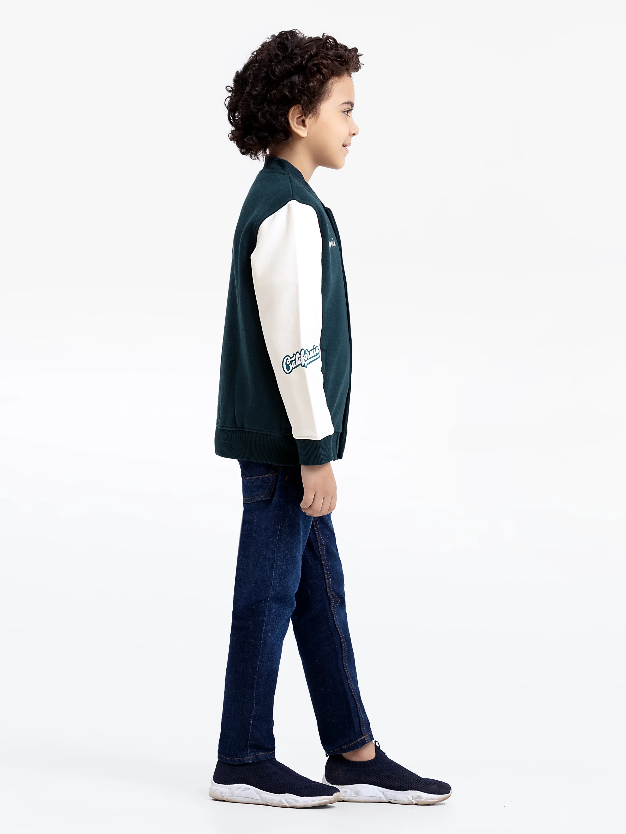 Boy's Bottle Green Jacket - EBTJK23-004 - Image 5