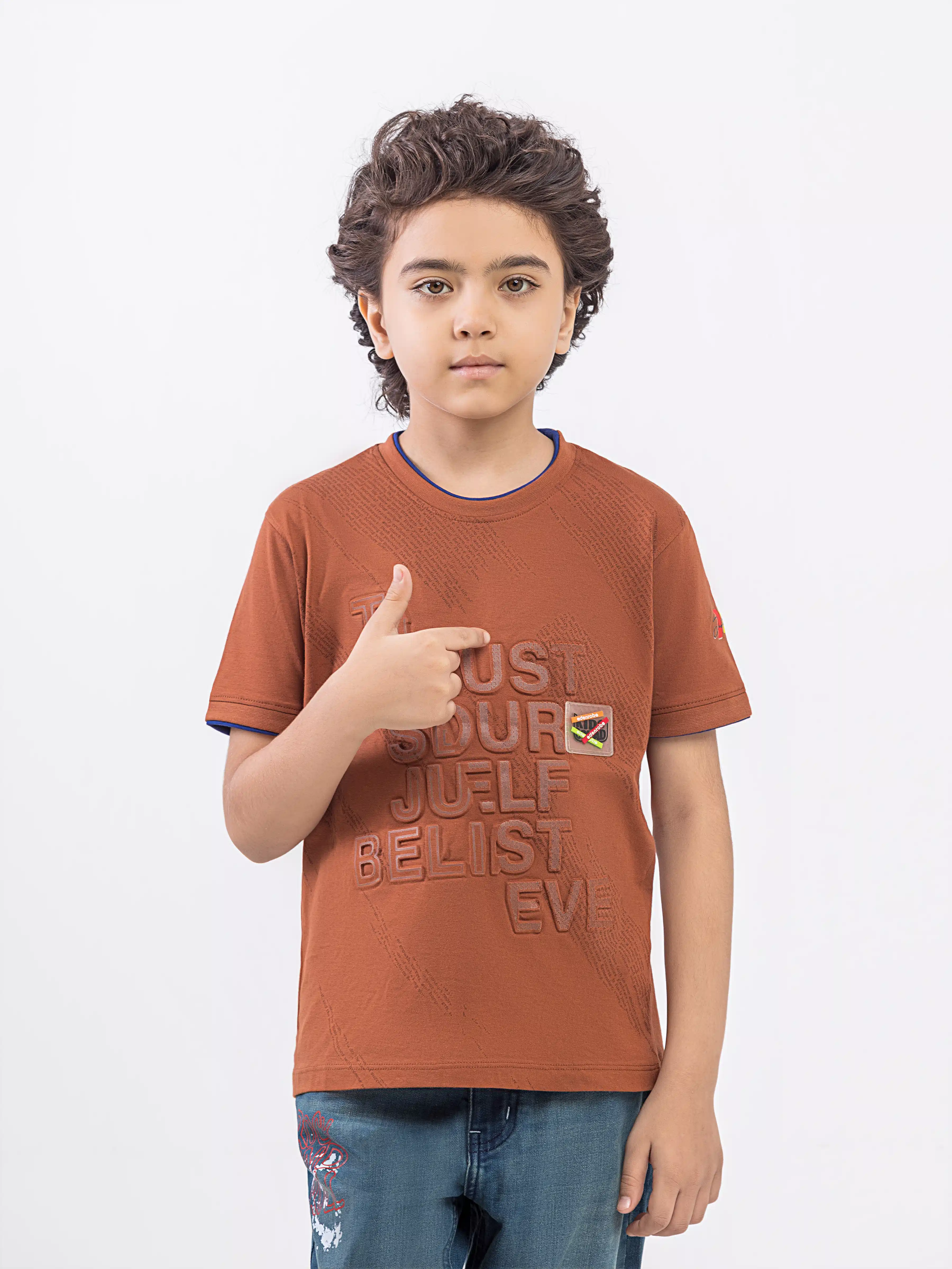 Boy's Bronze T-Shirt - EBTTS5-015