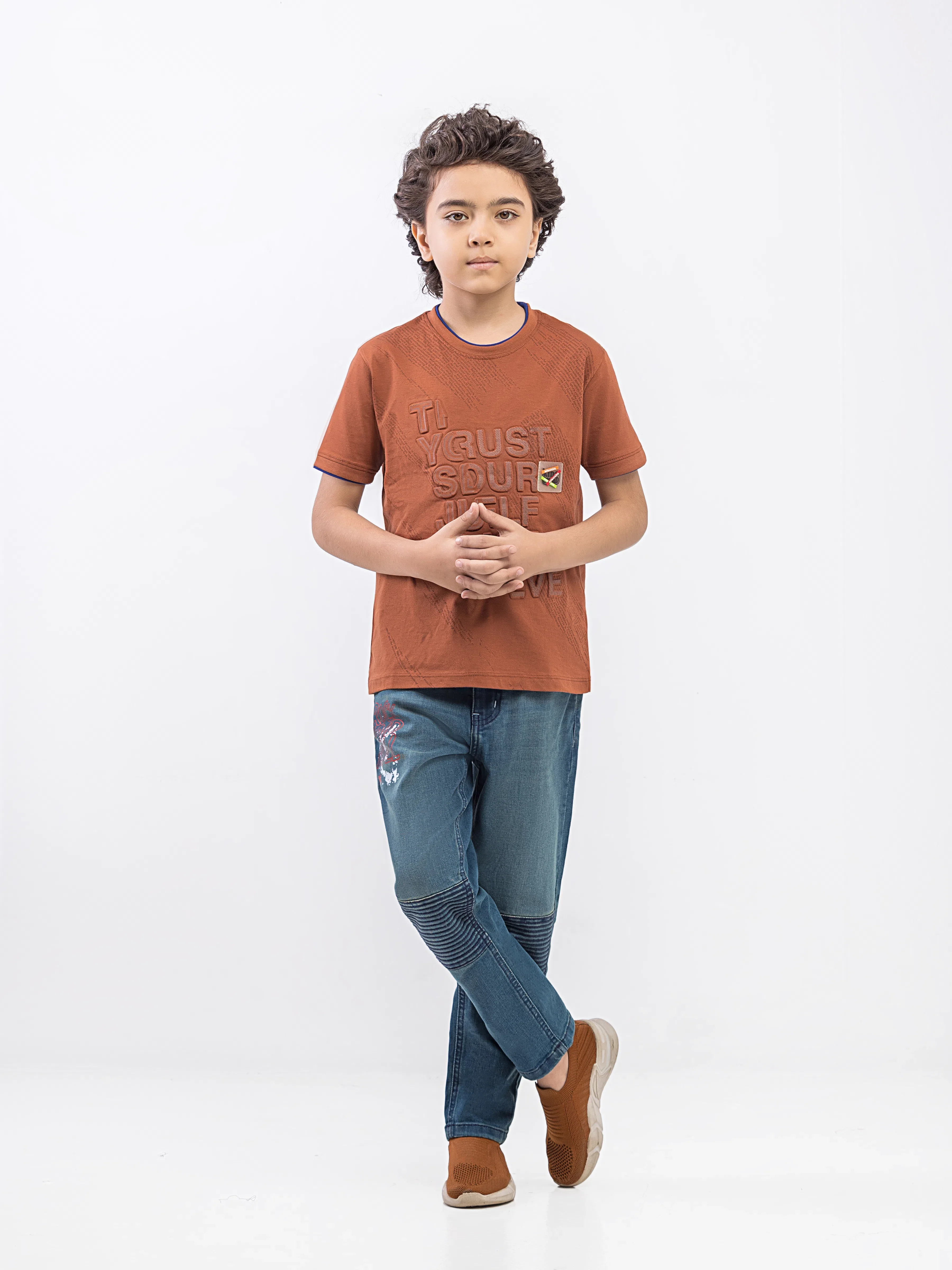 Boy's Bronze T-Shirt - EBTTS5-015 - Image 2