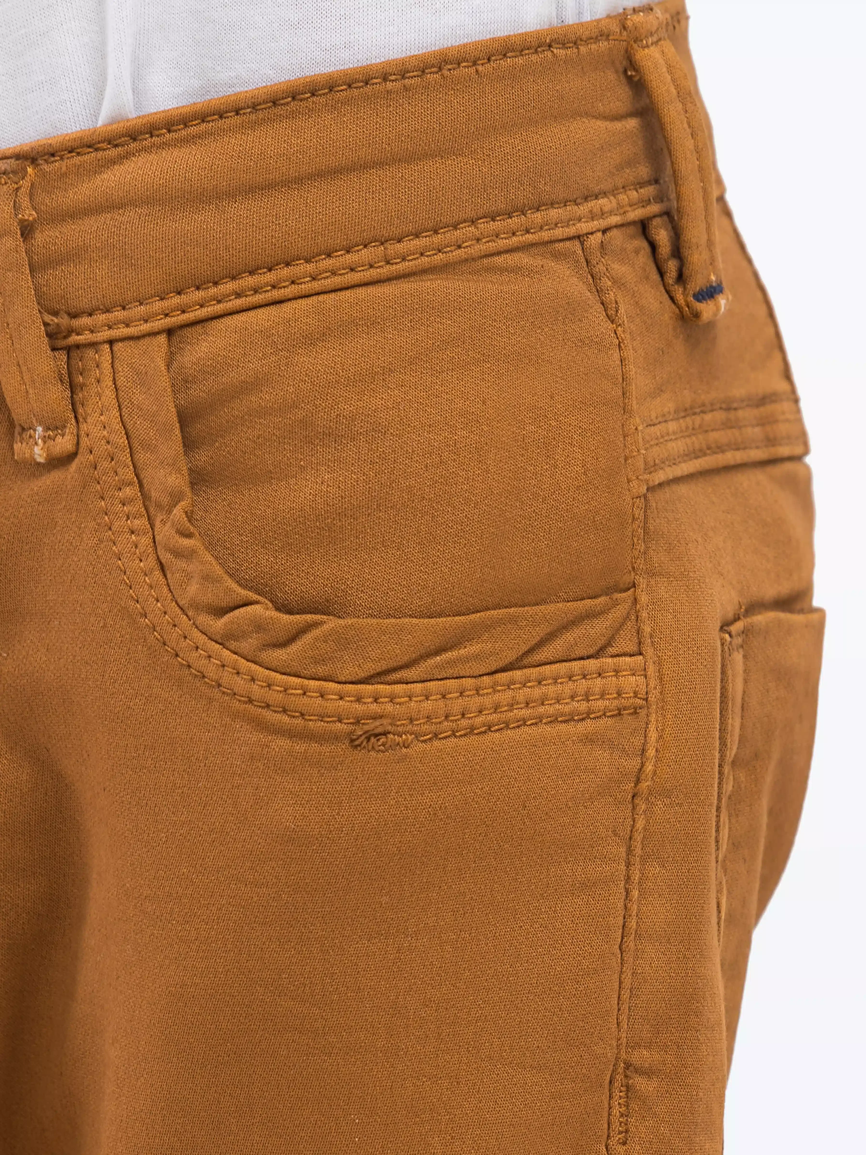 Boy's Brown Chino Pant - EBBCP5-004 - Image 3
