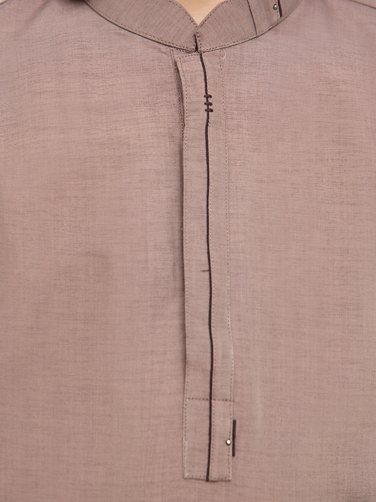 Boy's Brown Kurta Pajama - EBTKP24-003 - Image 4