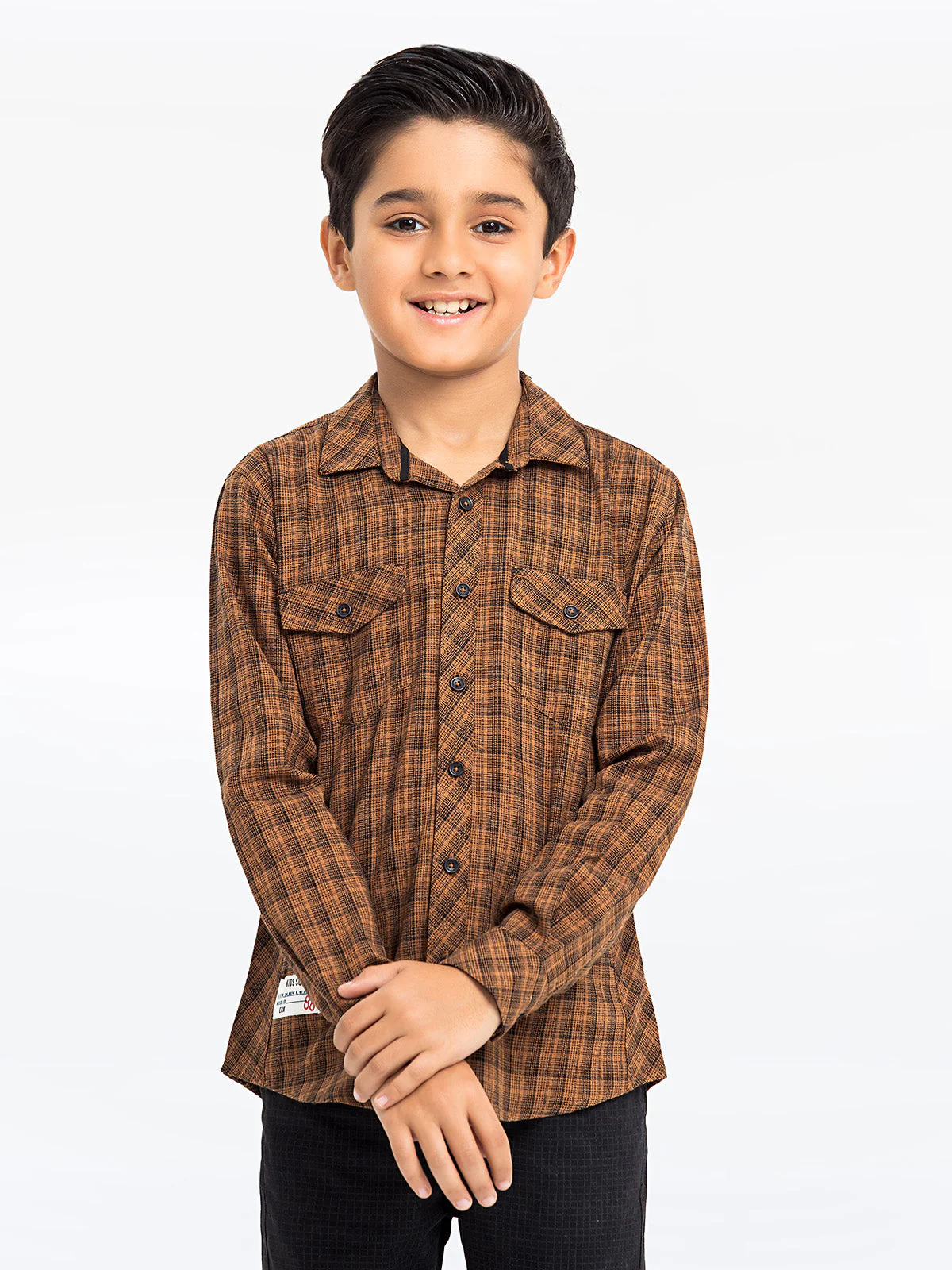 Boy's Brown Shirt - EBTS23-27515 - Image 2
