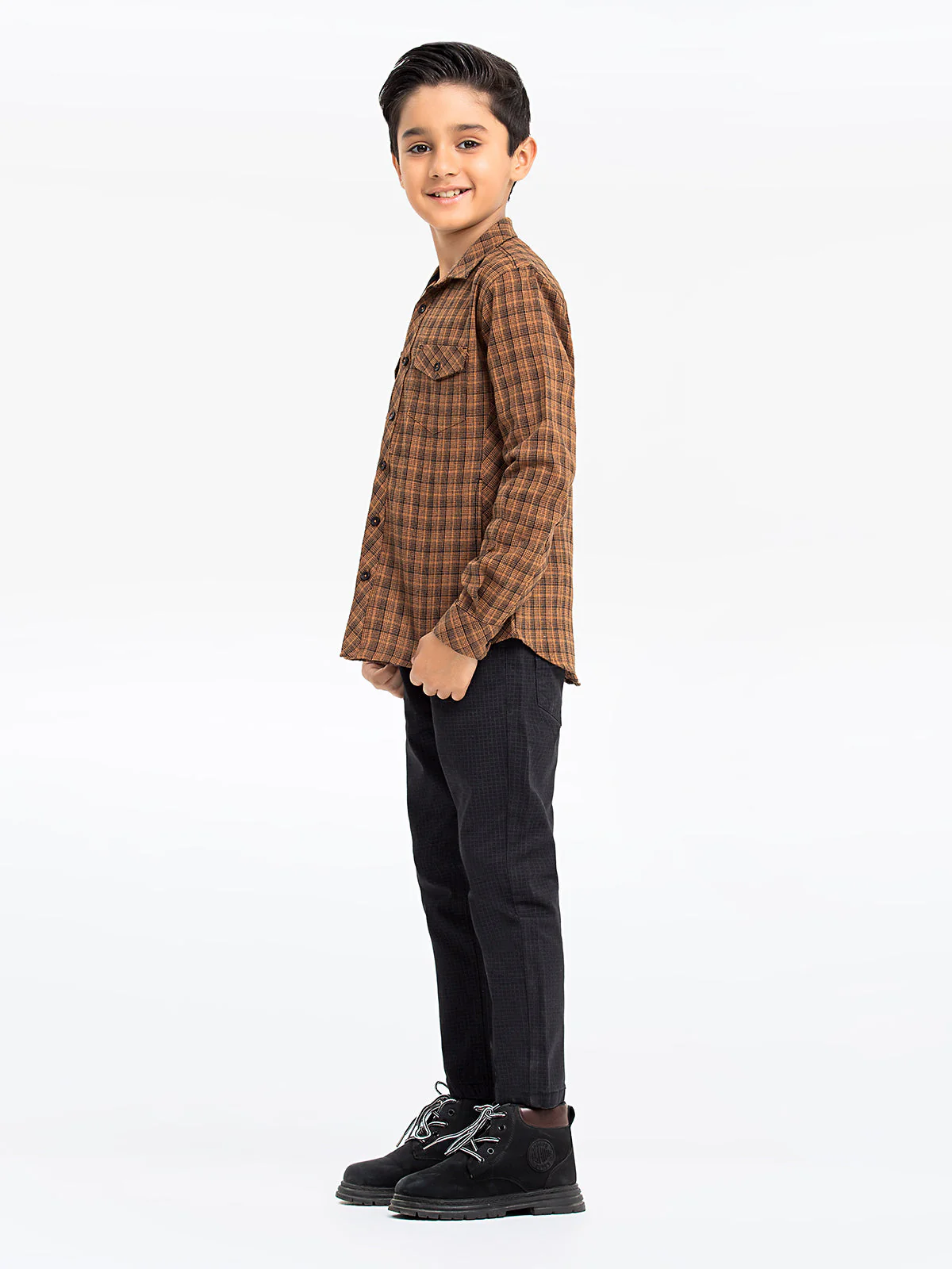 Boy's Brown Shirt - EBTS23-27515 - Image 3