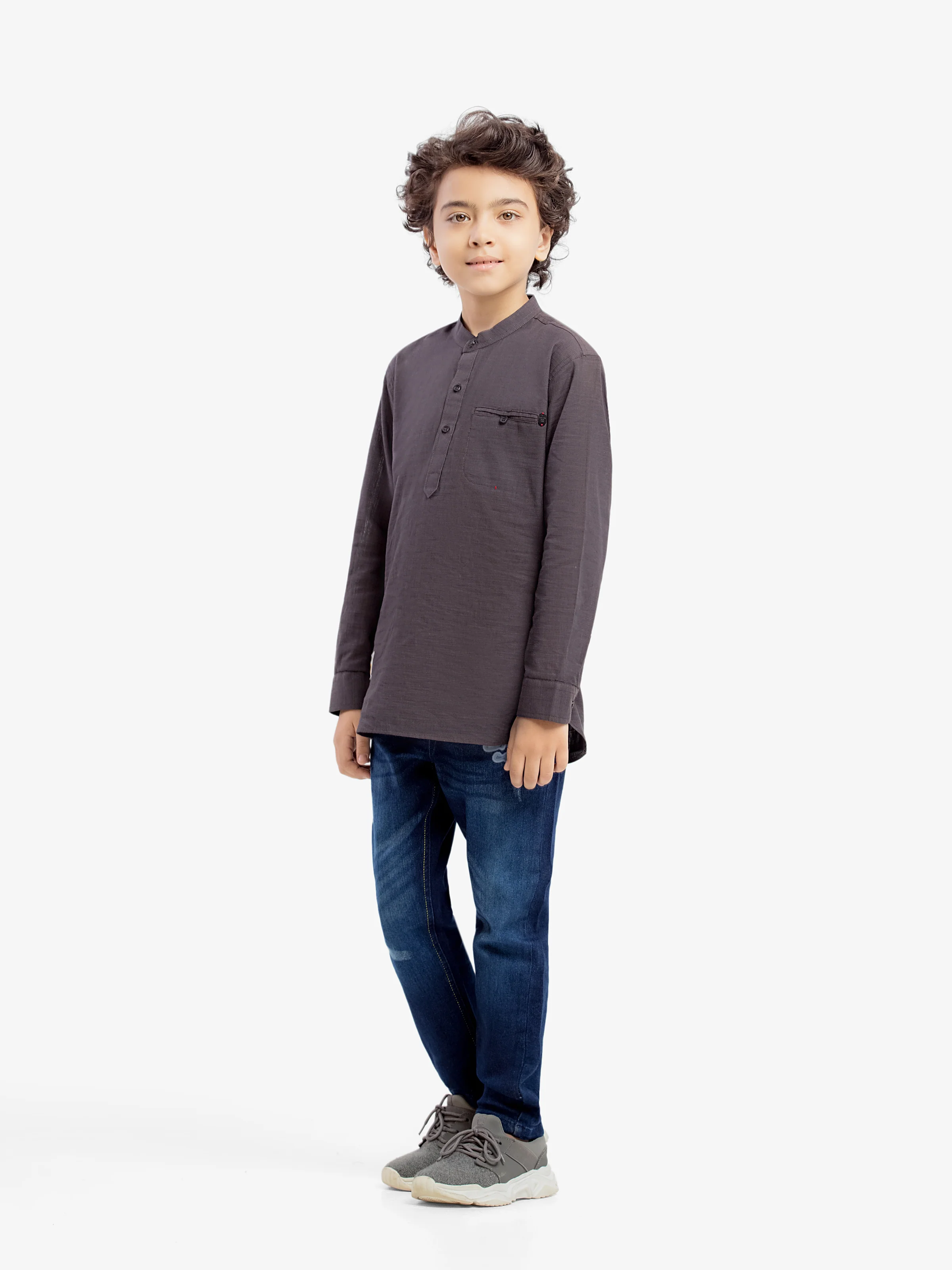 Boy's Brown Shirt - EBTSF5-27649 - Image 4
