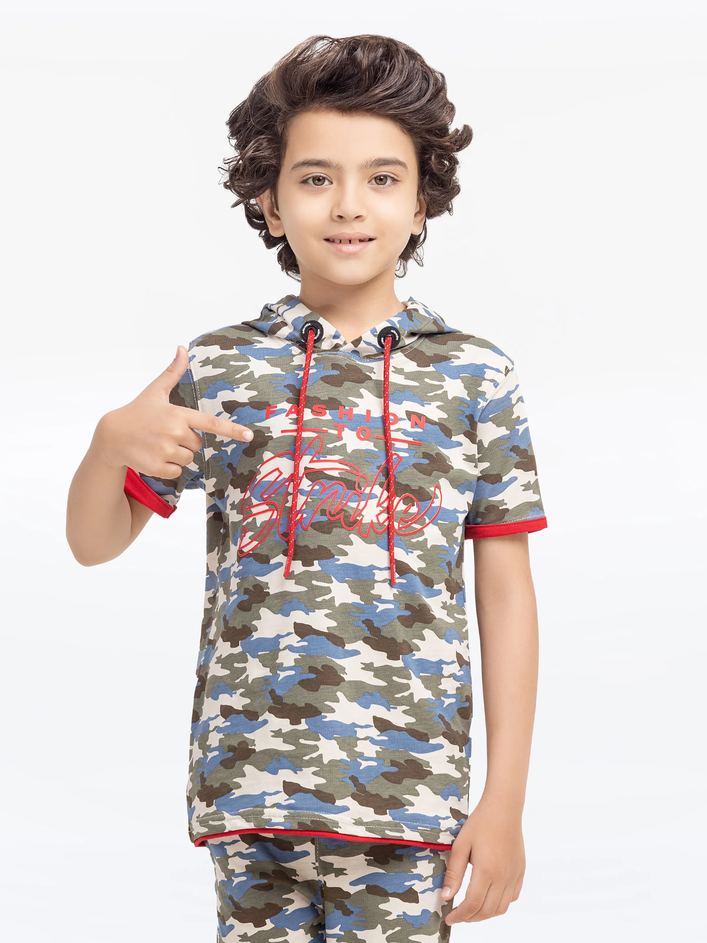Boy's Camouflage Co-Ord Set - EBTCS5-006 - Image 2
