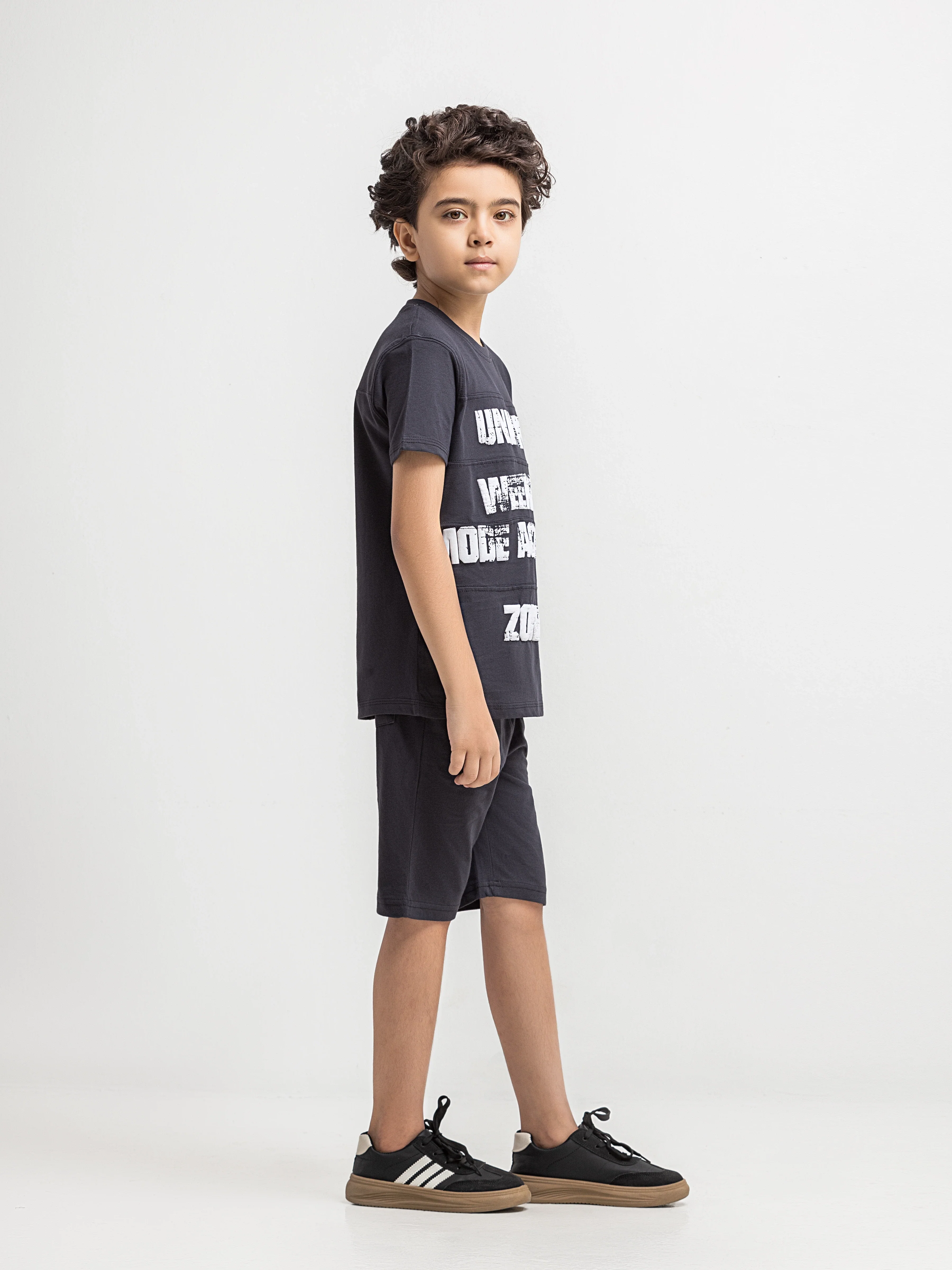 Boy's Charcoal Co Ord Set - EBTCS6-026 - Image 4
