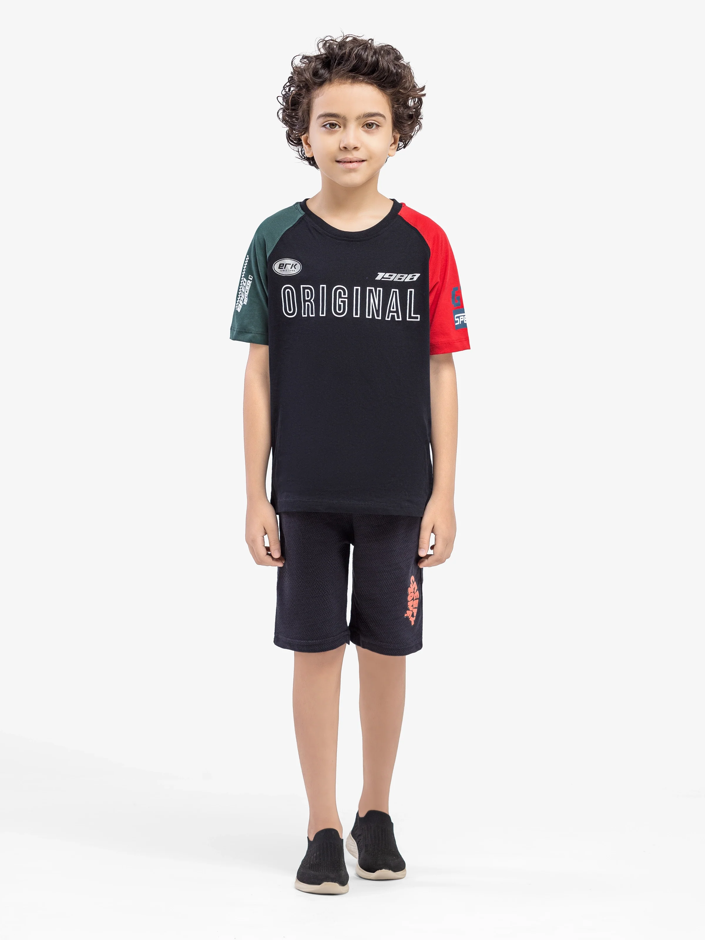 Boy's Charcoal Shorts - EBBSK5-003 - Image 2