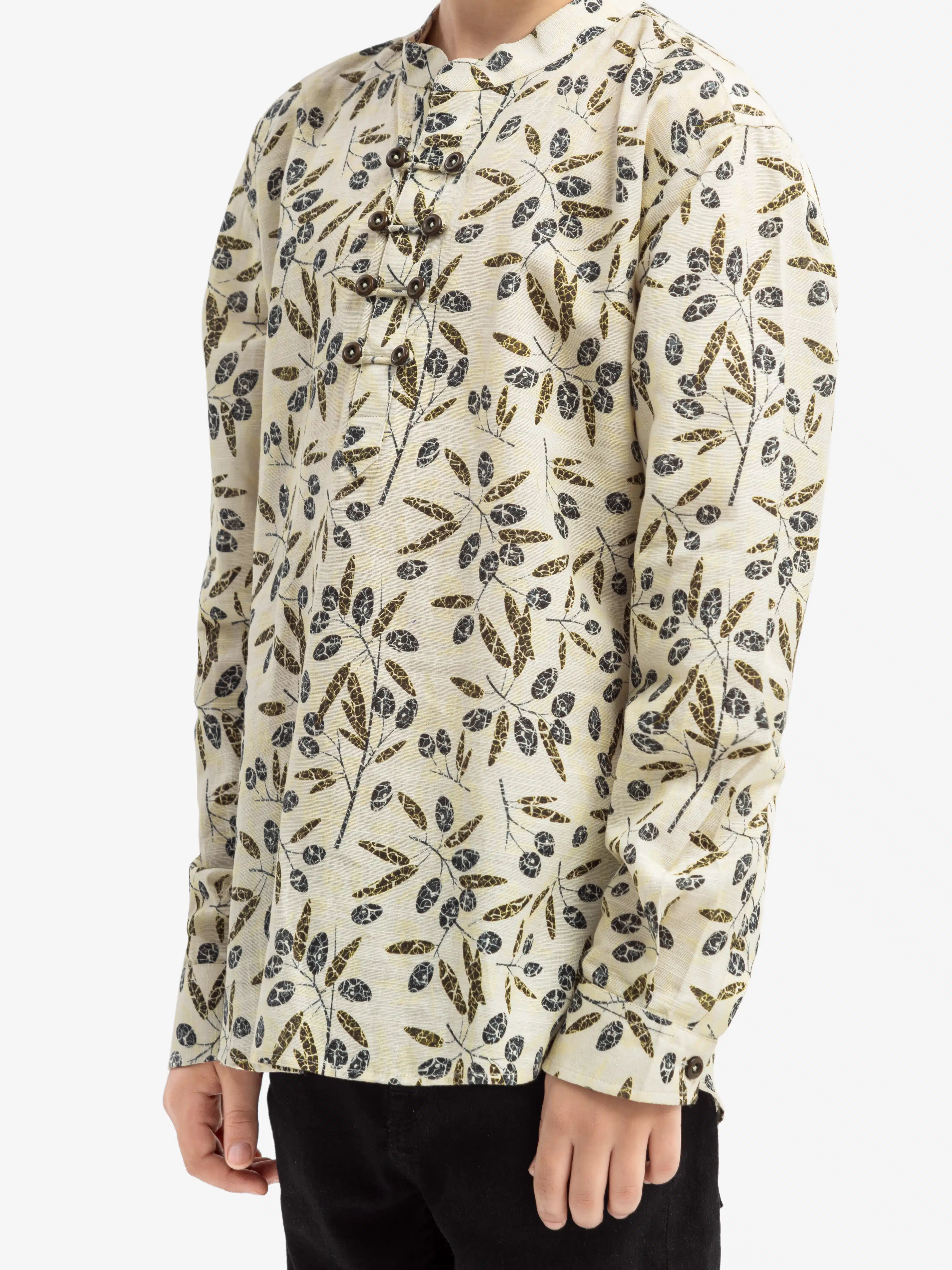 Boy's Cream Shirt - EBTS5-27646 - Image 3