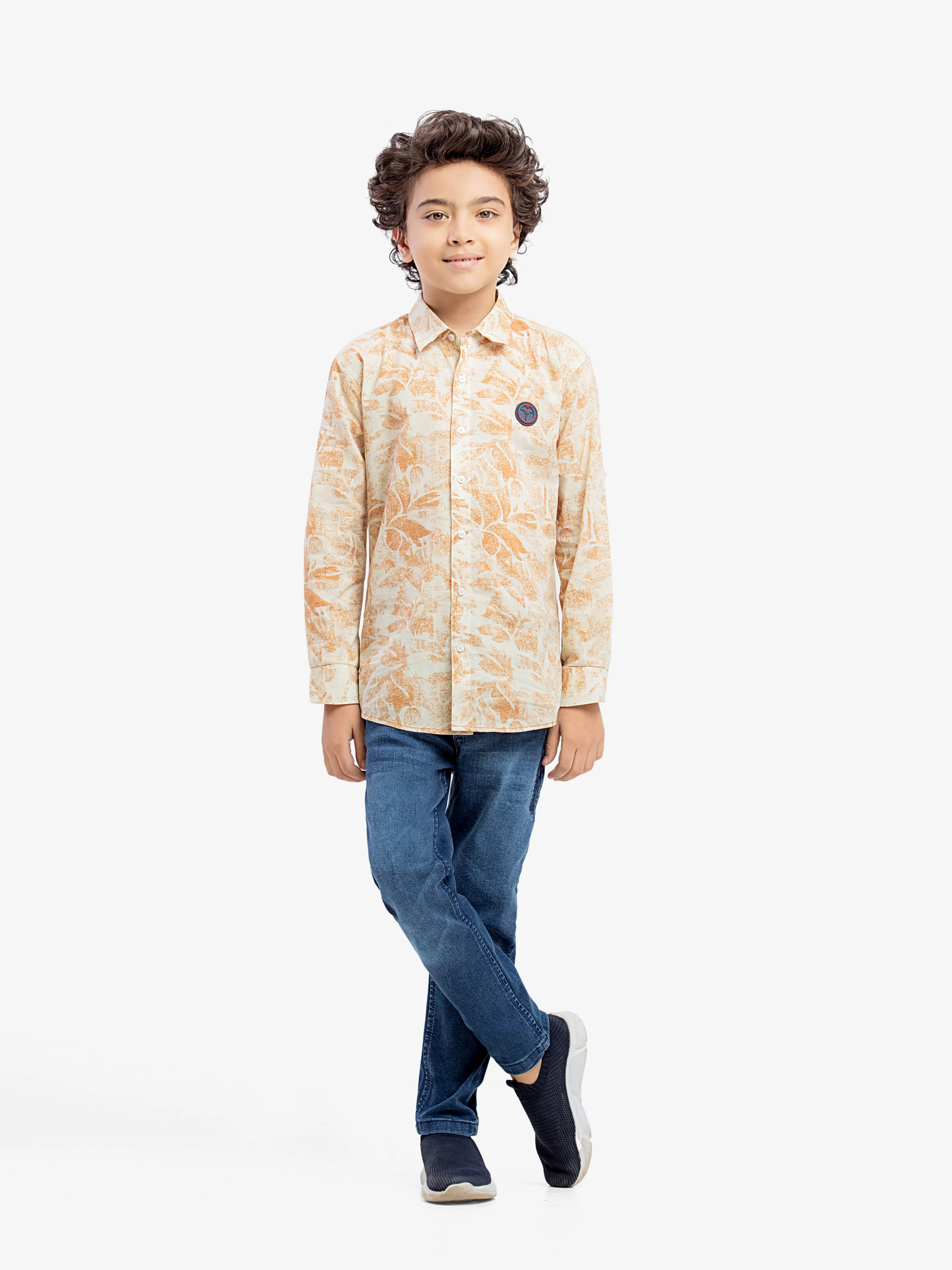 Boy's Cream Shirt - EBTSF5-27665 - Image 2
