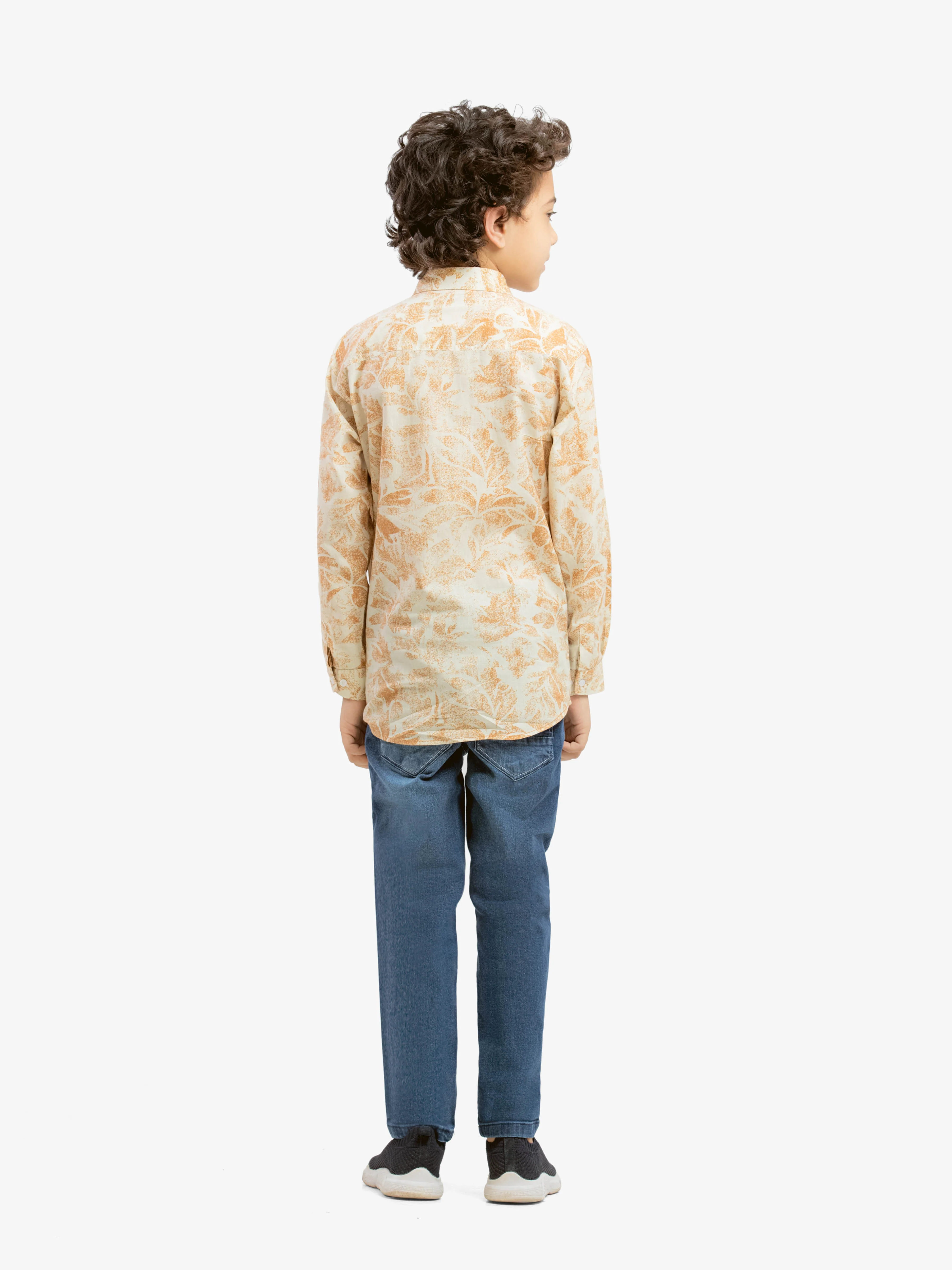 Boy's Cream Shirt - EBTSF5-27665 - Image 5