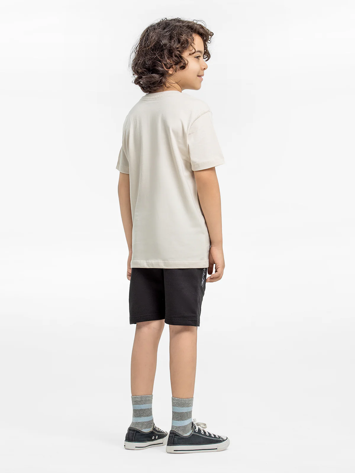 Boy's Cream T-Shirt - EBTTS24-017 - Image 5