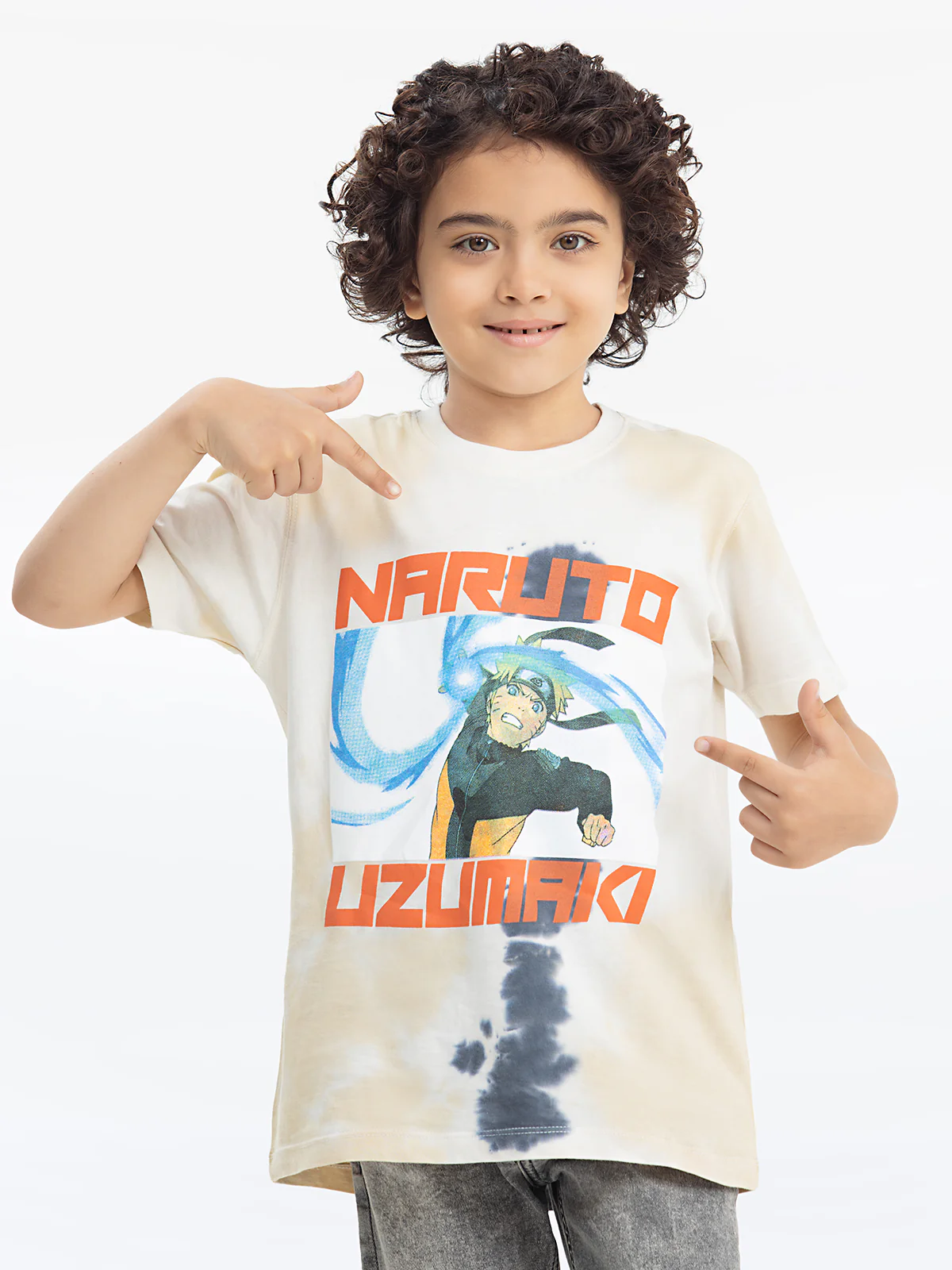 Boy's Cream T-Shirt - EBTTS24-019