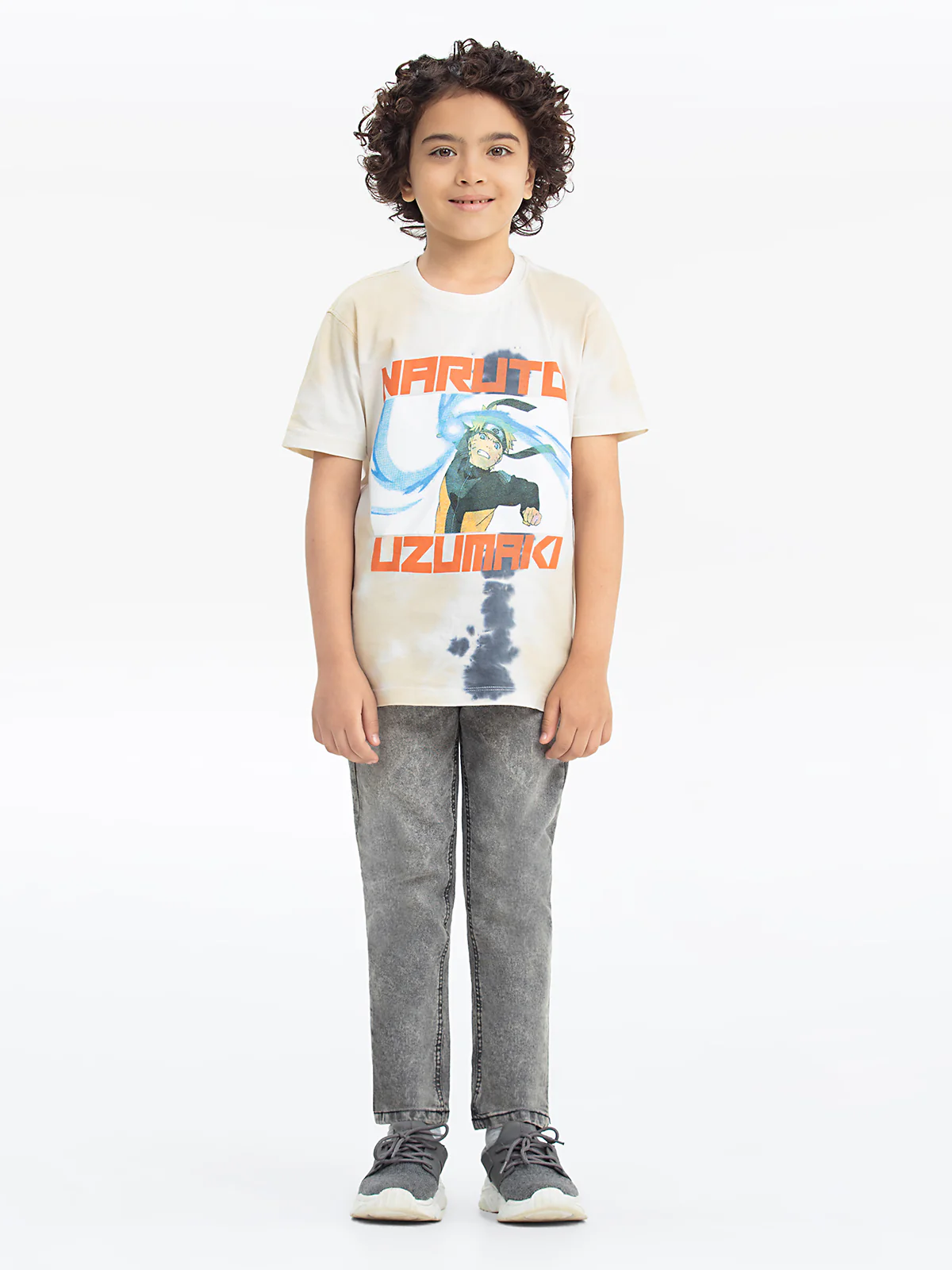 Boy's Cream T-Shirt - EBTTS24-019 - Image 2