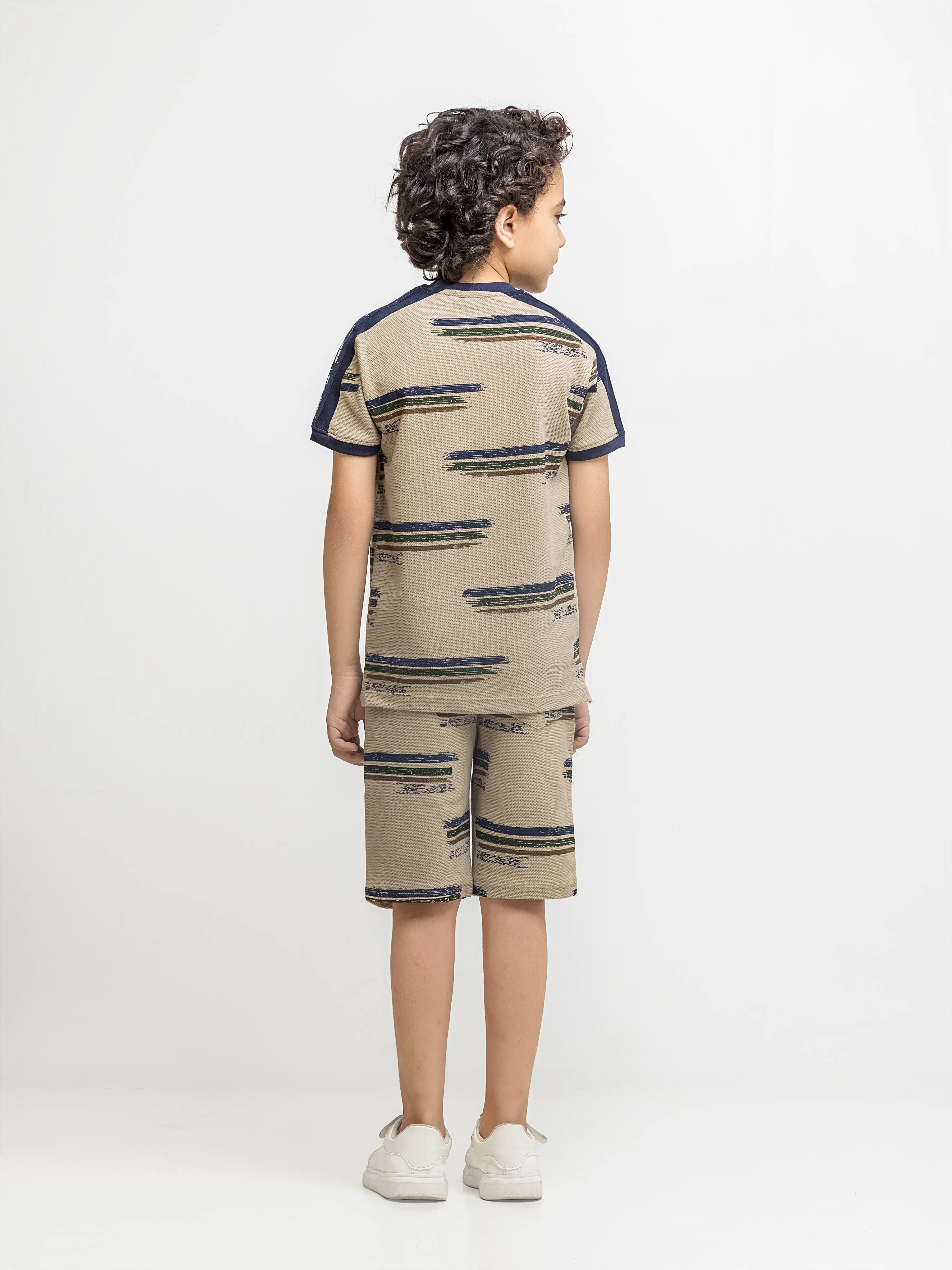 Boy's Dark Beige Co Ord Set - EBTCS6-021 - Image 6