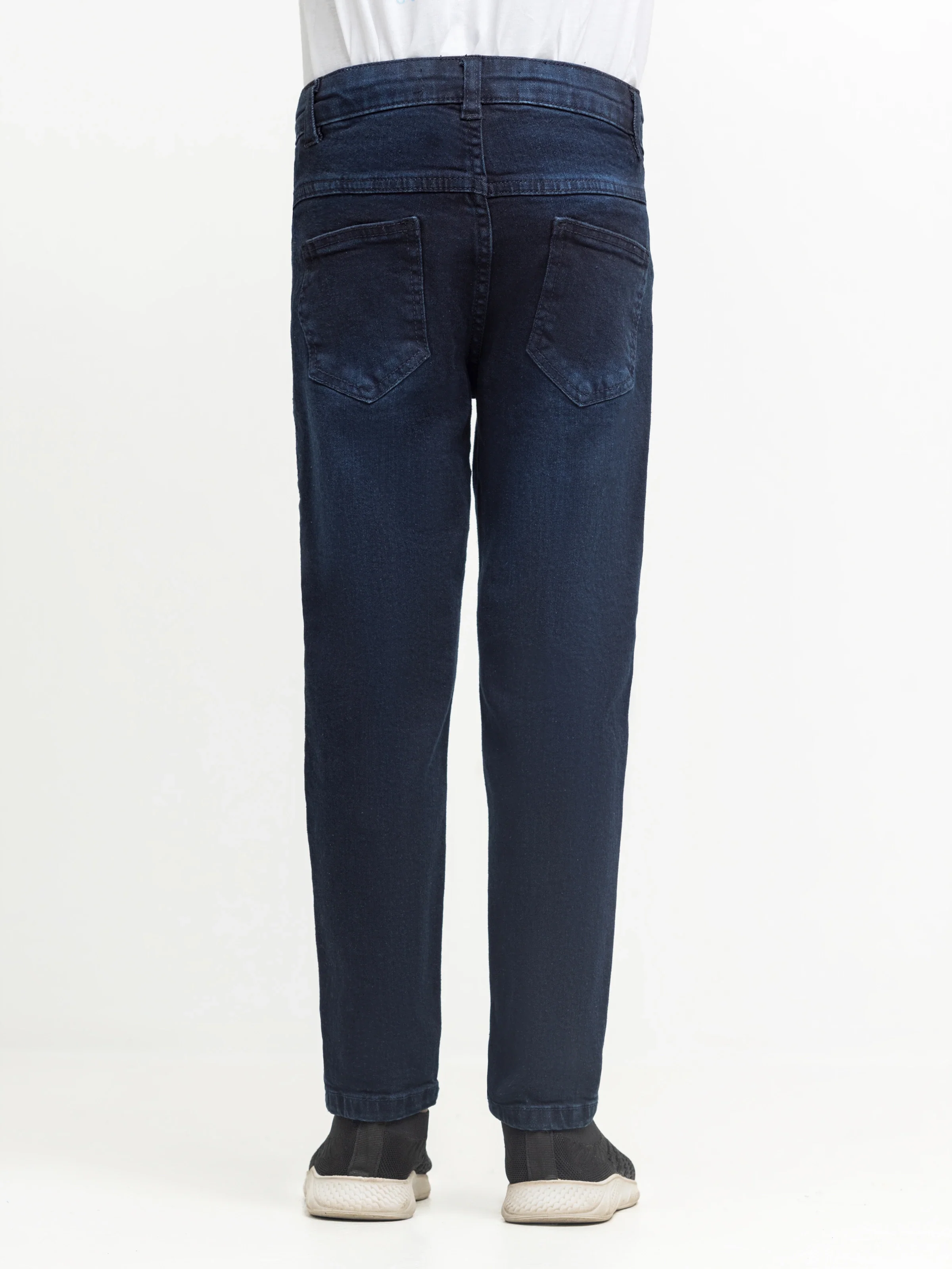 Boy's Dark Blue Denim Pant - EBBDP5-033 - Image 5
