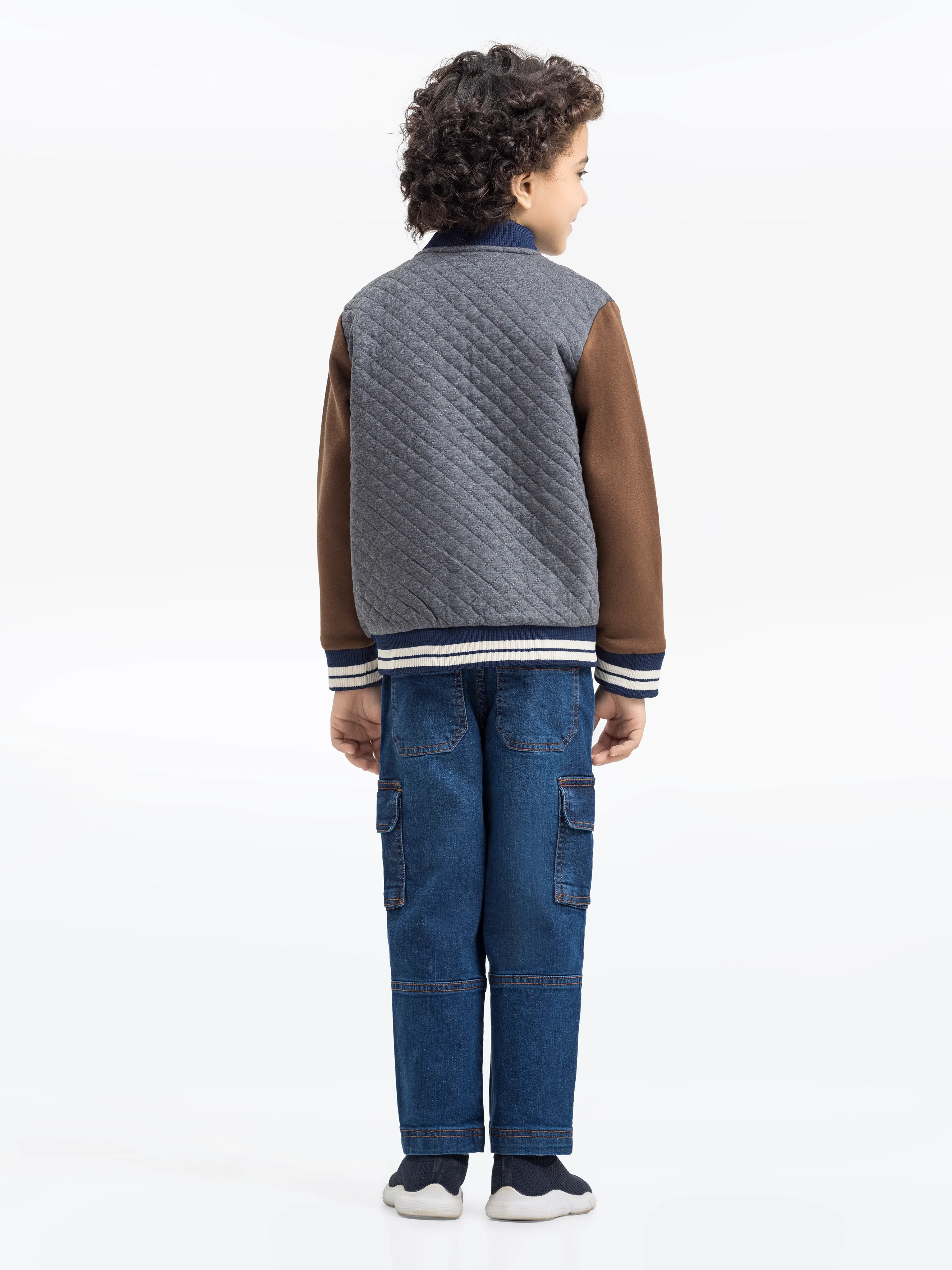 Boy's Dark Grey Jacket - EBTJK24-006 - Image 5