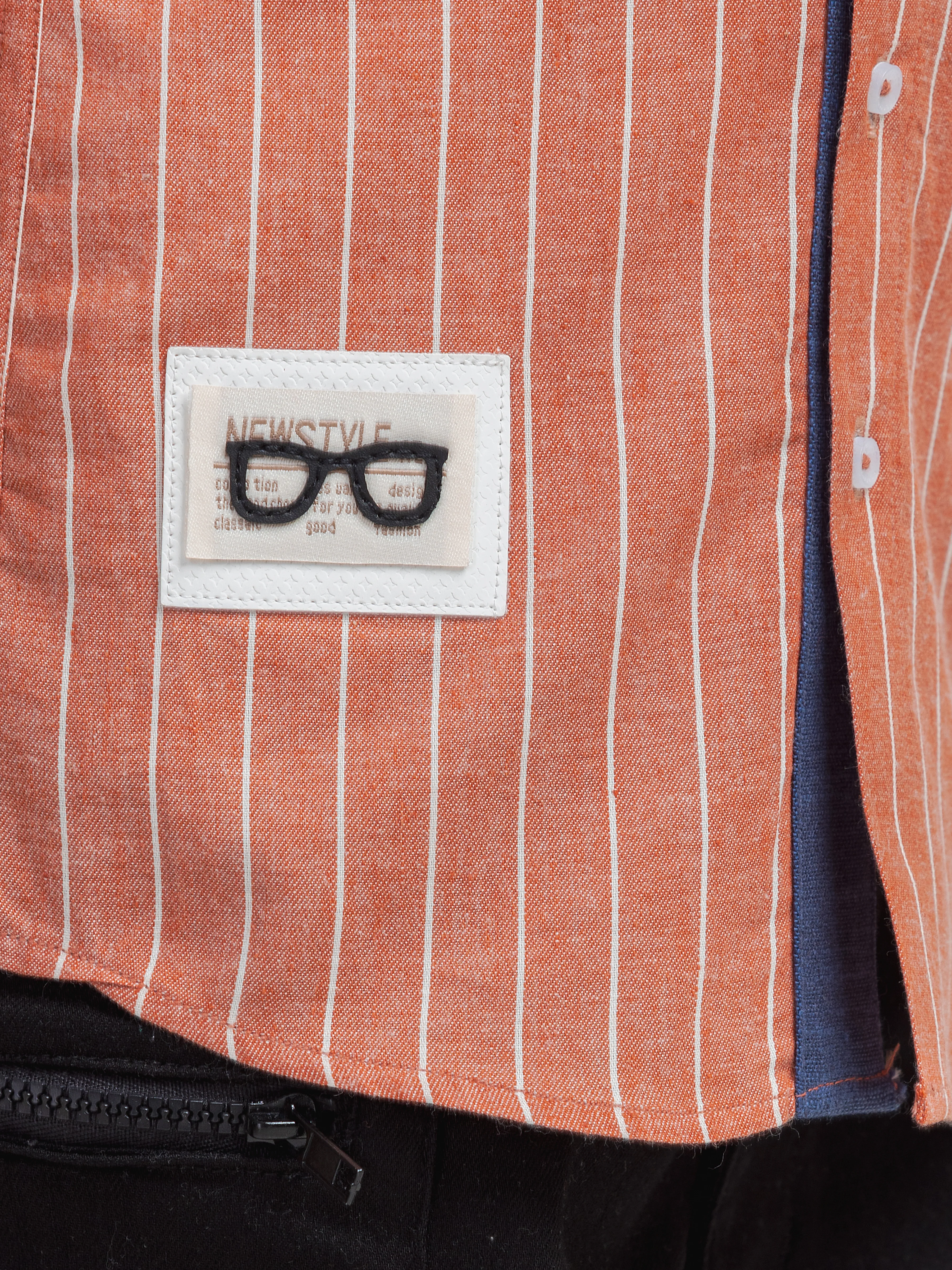 Boy's Dark Peach Shirt - EBTSH6-27706 - Image 4