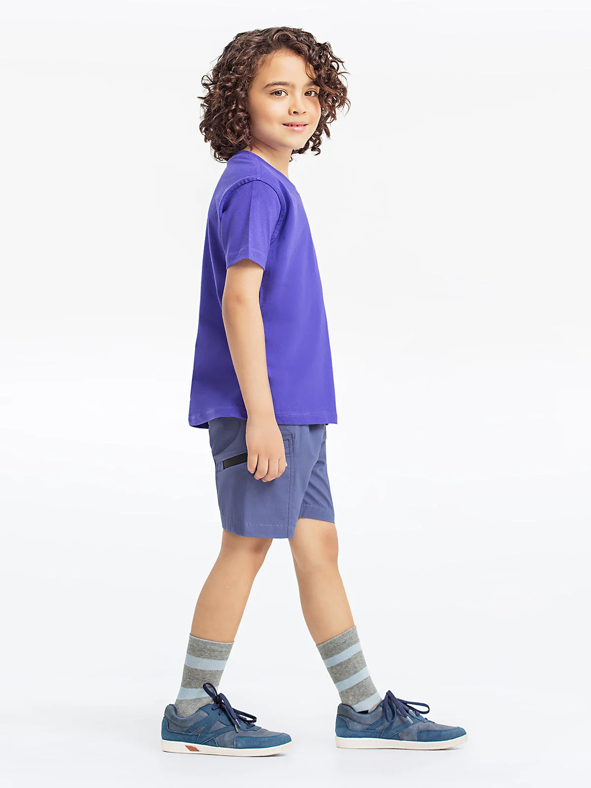 Boy's Dark Purple T-Shirt - EBTTS24-035 - Image 3