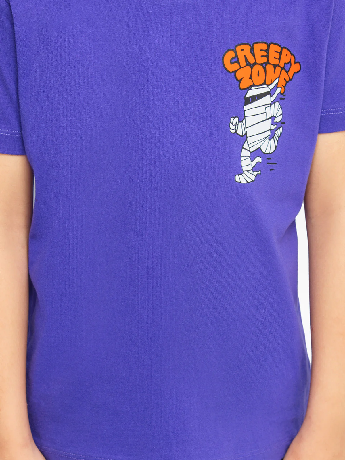 Boy's Dark Purple T-Shirt - EBTTS24-035 - Image 4