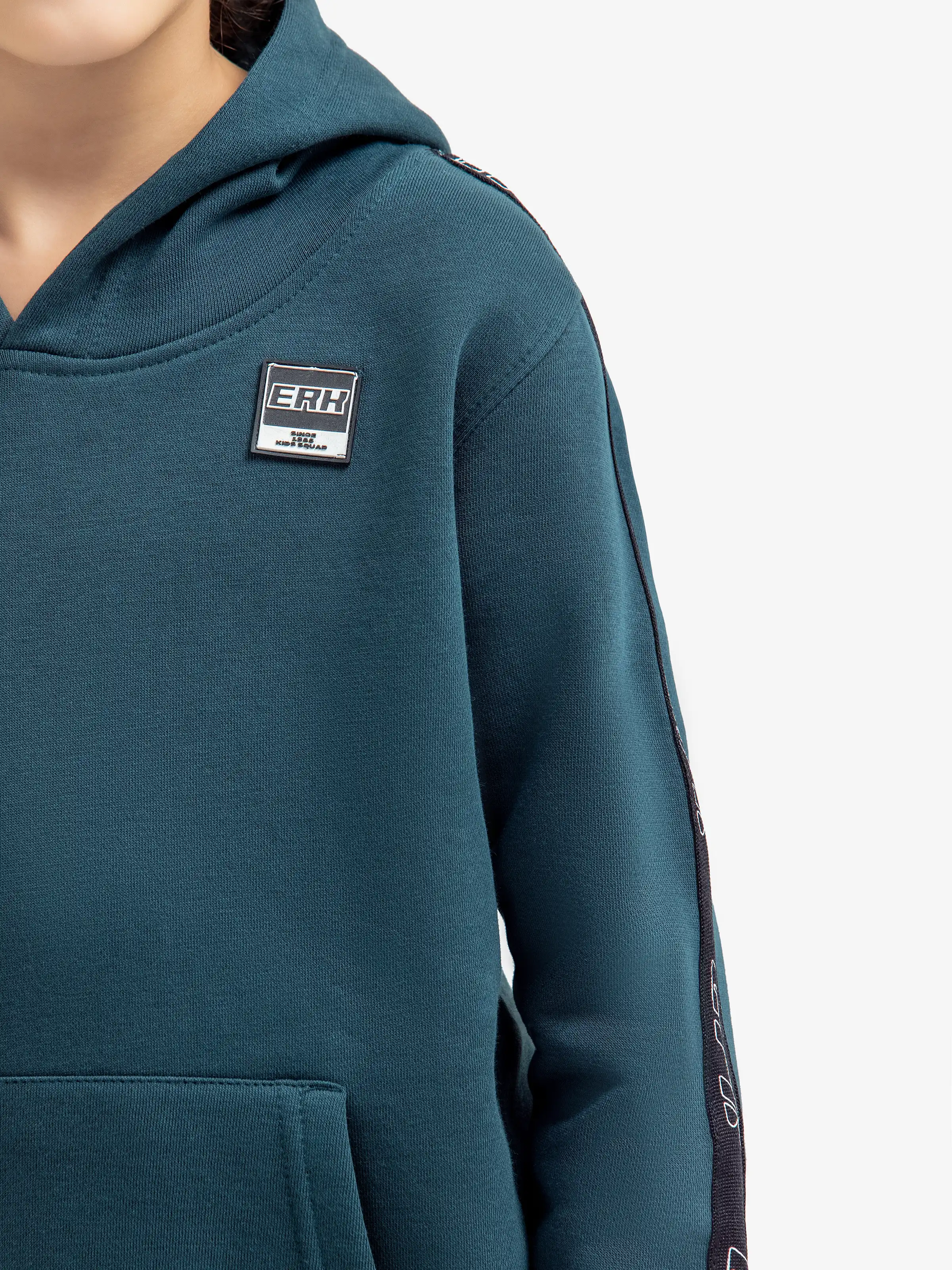 Boy's Dark Teal Hoodie - EBTH24-014 - Image 3