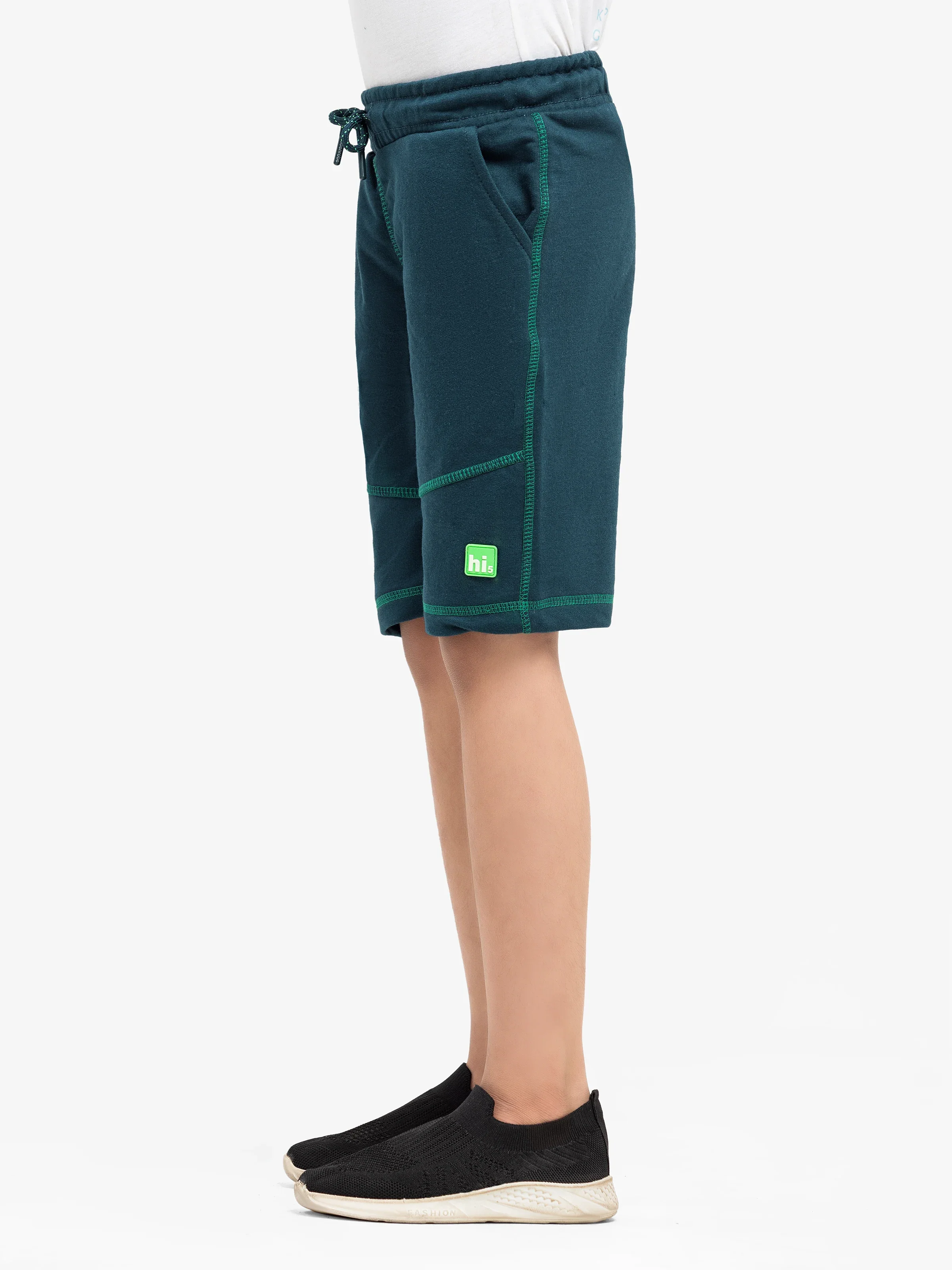 Boy's Dark Teal Shorts - EBBSK5-004 - Image 2
