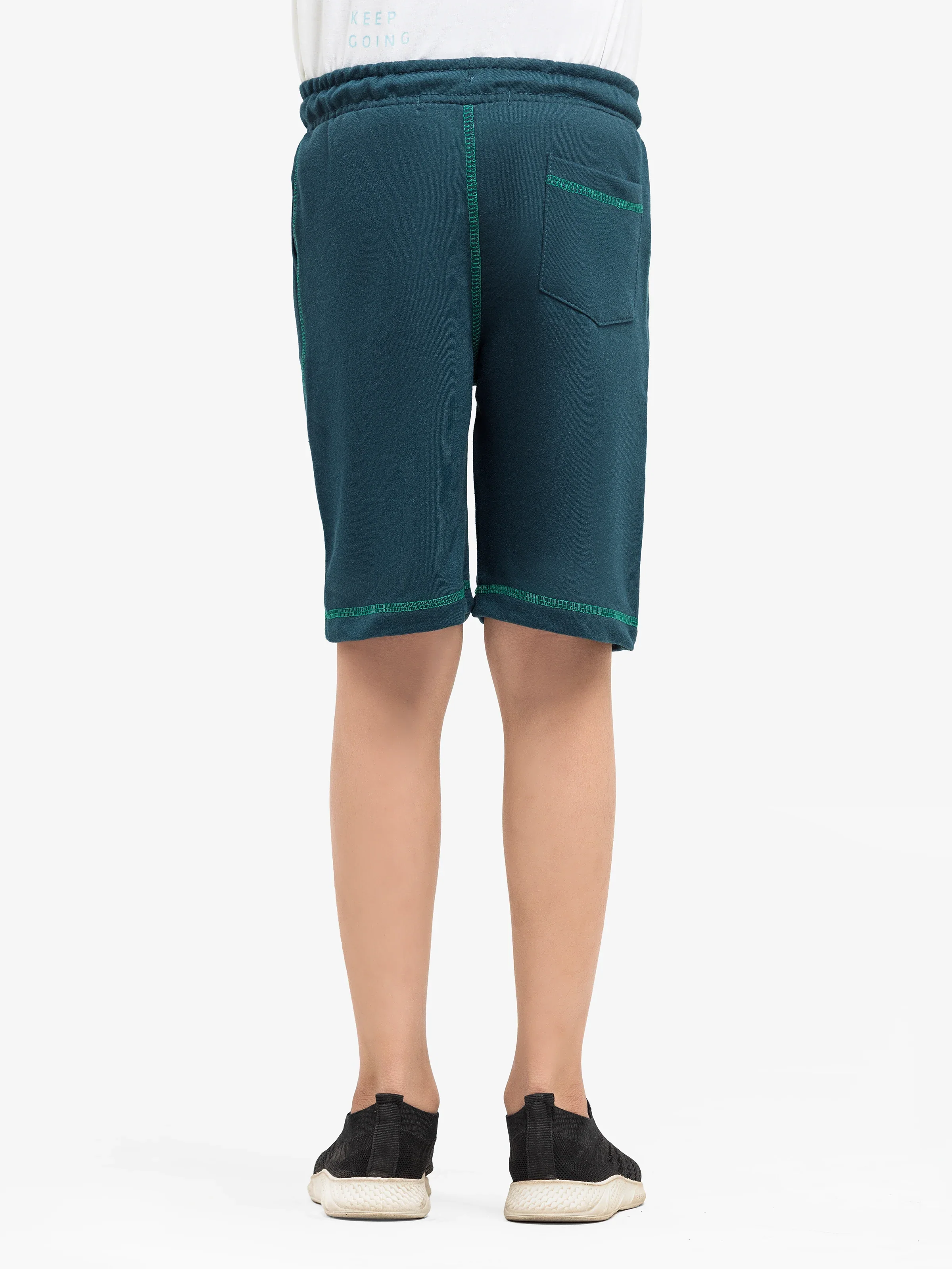 Boy's Dark Teal Shorts - EBBSK5-004 - Image 4