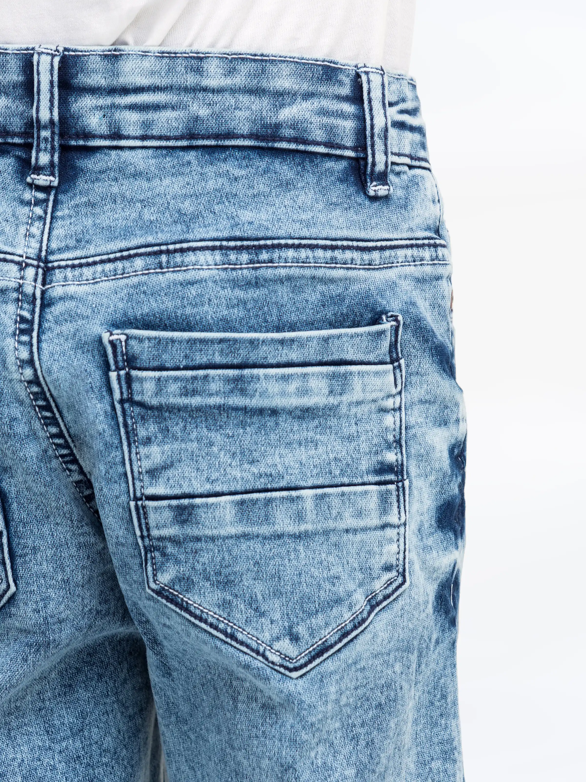 Boy's Blue Denim Pant - EBBDP5-001 - Image 4