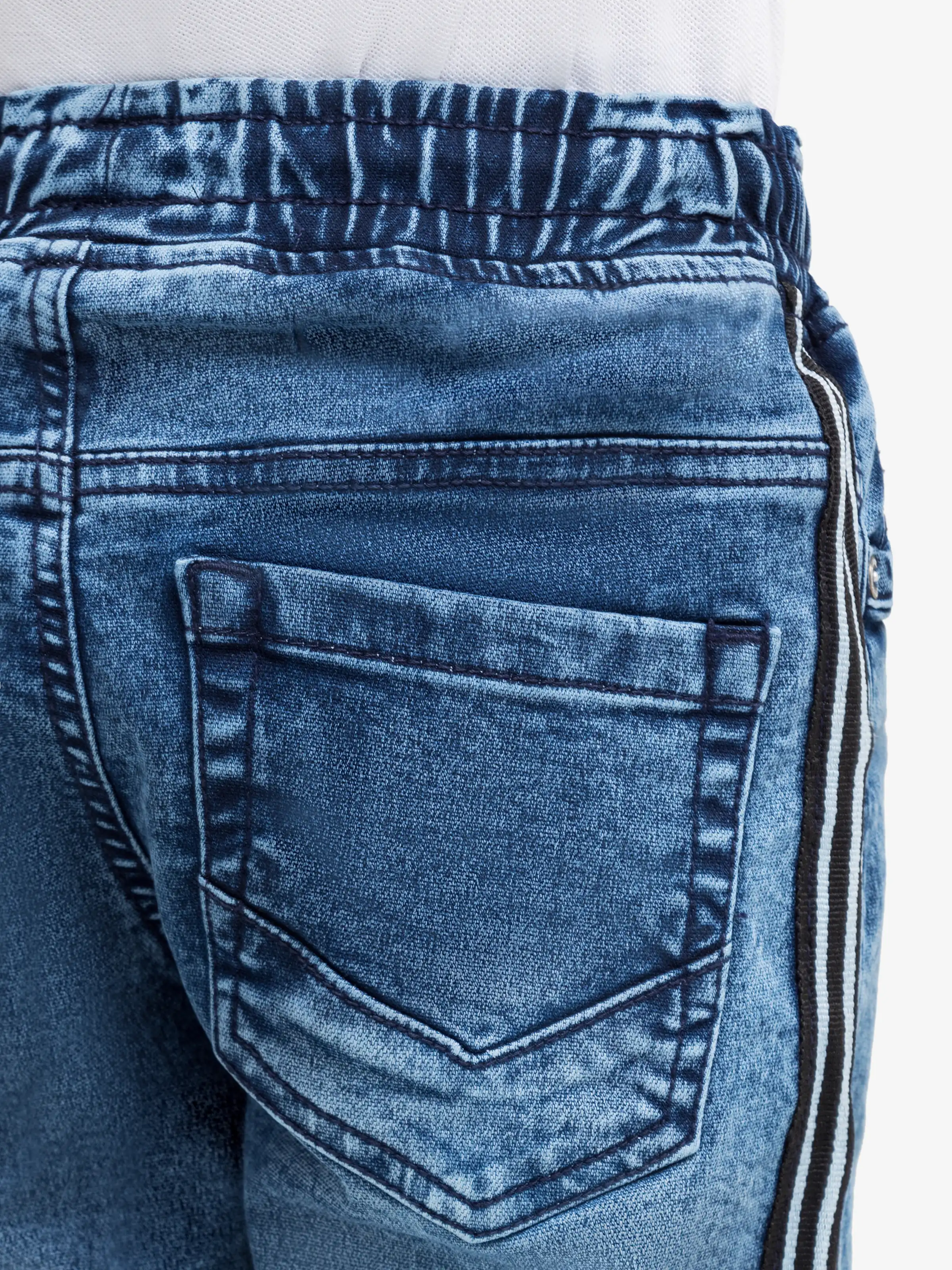 Boy's Denim Blue Pant - EBBDP5-006 - Image 4