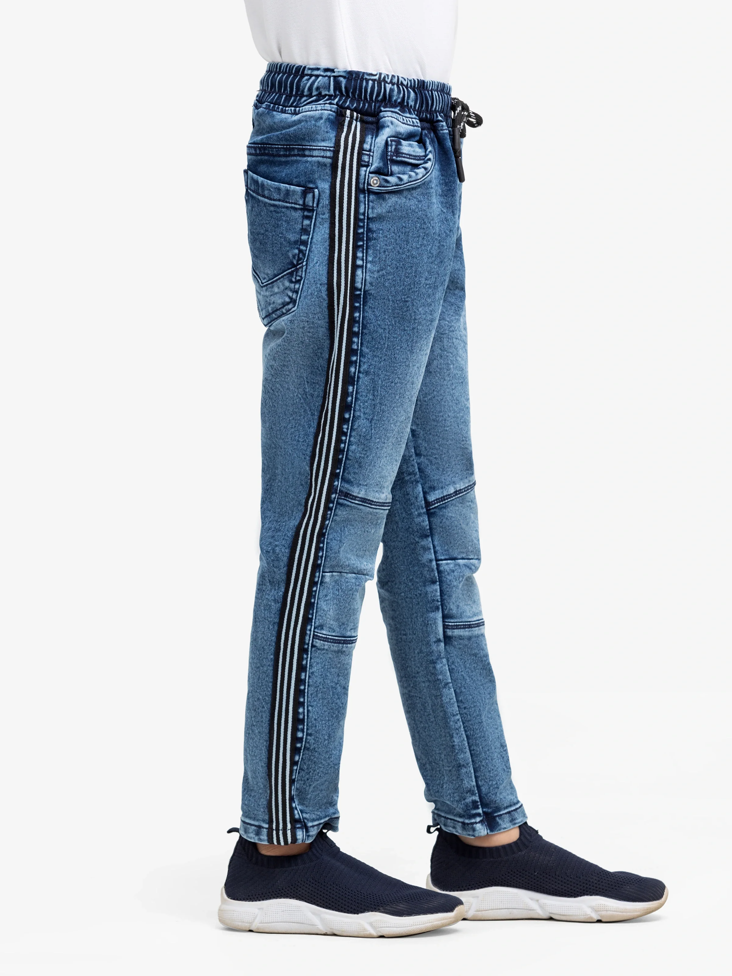 Boy's Denim Blue Pant - EBBDP5-006 - Image 5