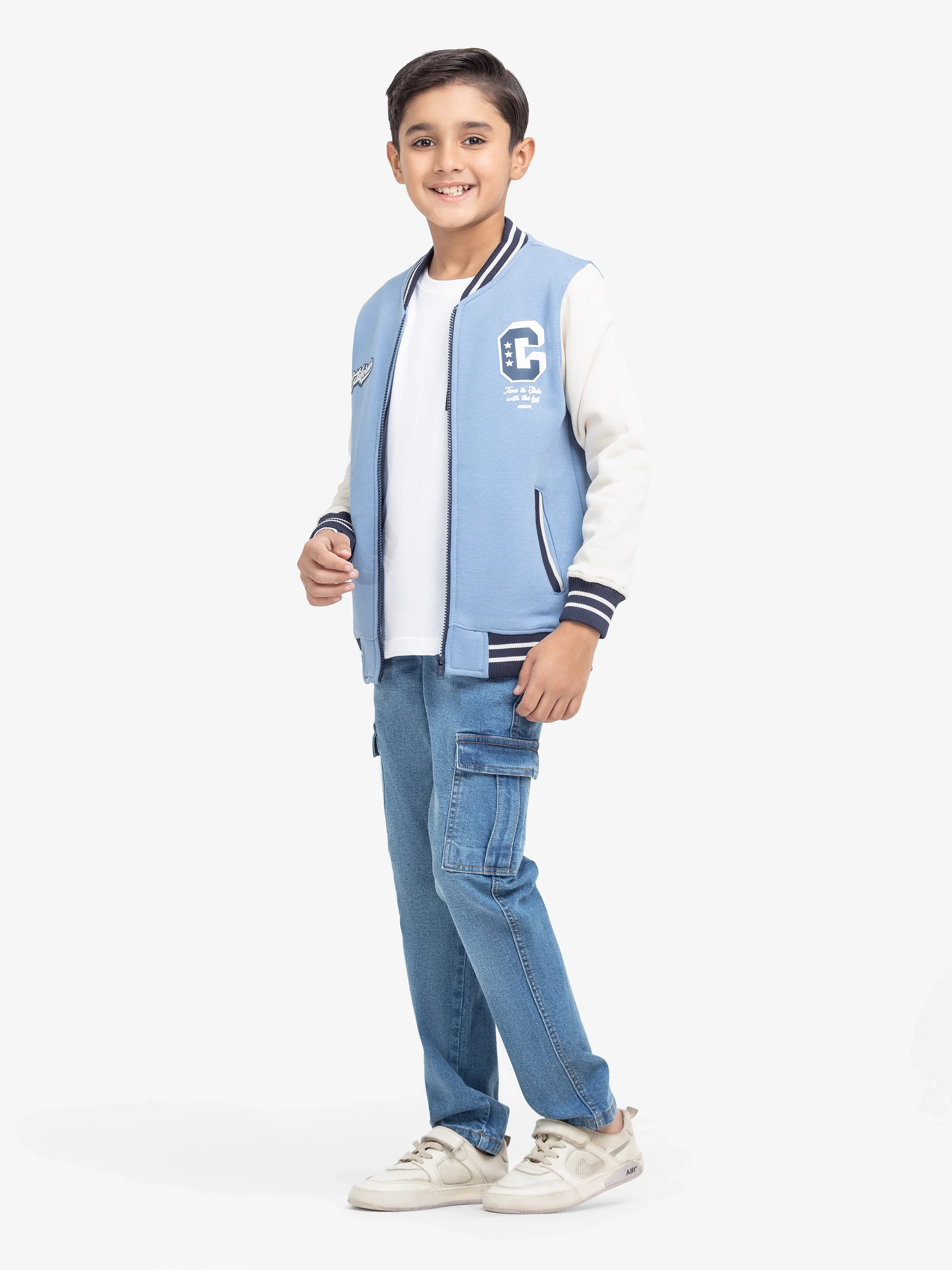 Boy's Denim Blue Jacket - EBTJK24-005 - Image 4