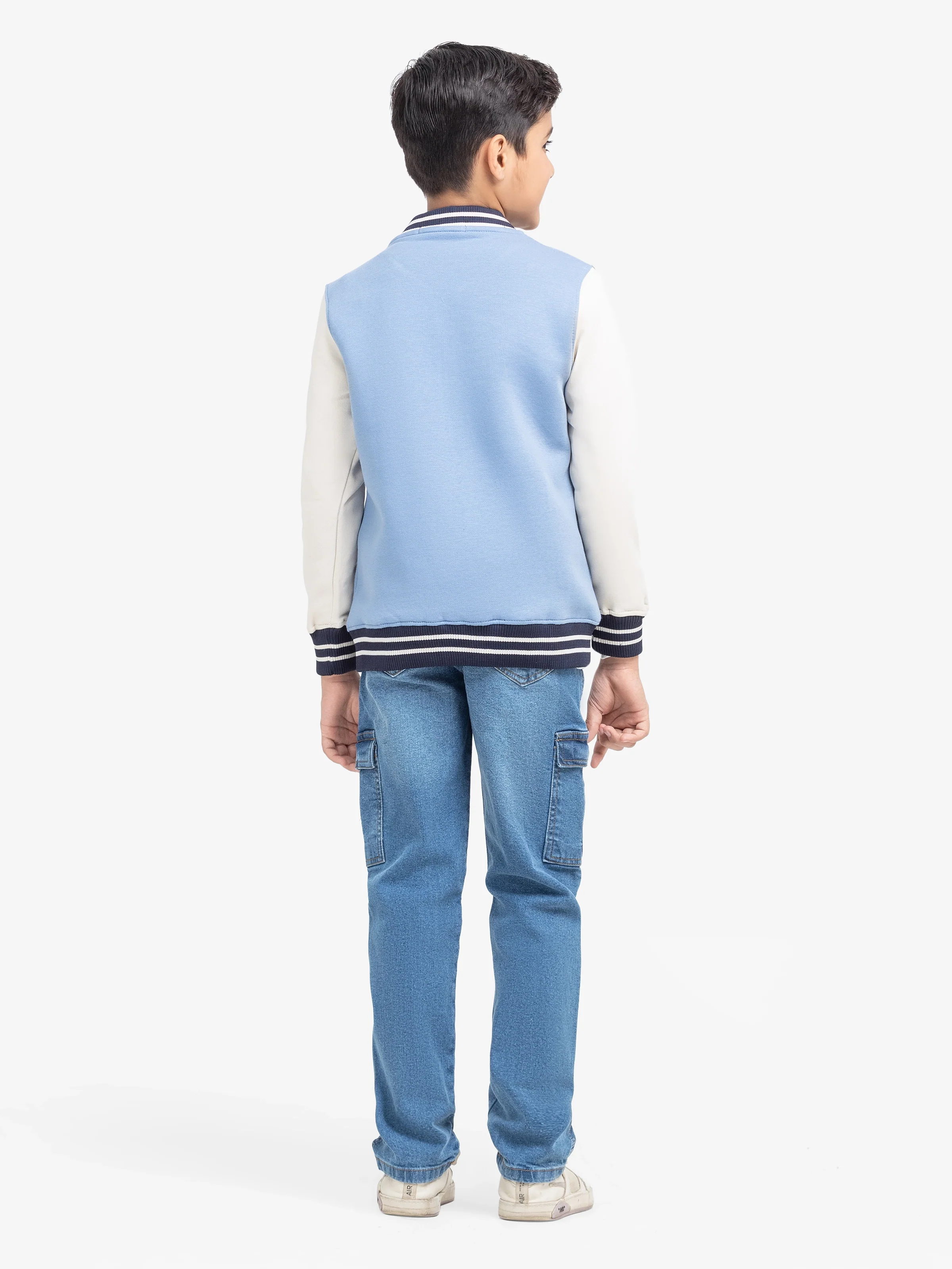 Boy's Denim Blue Jacket - EBTJK24-005 - Image 5