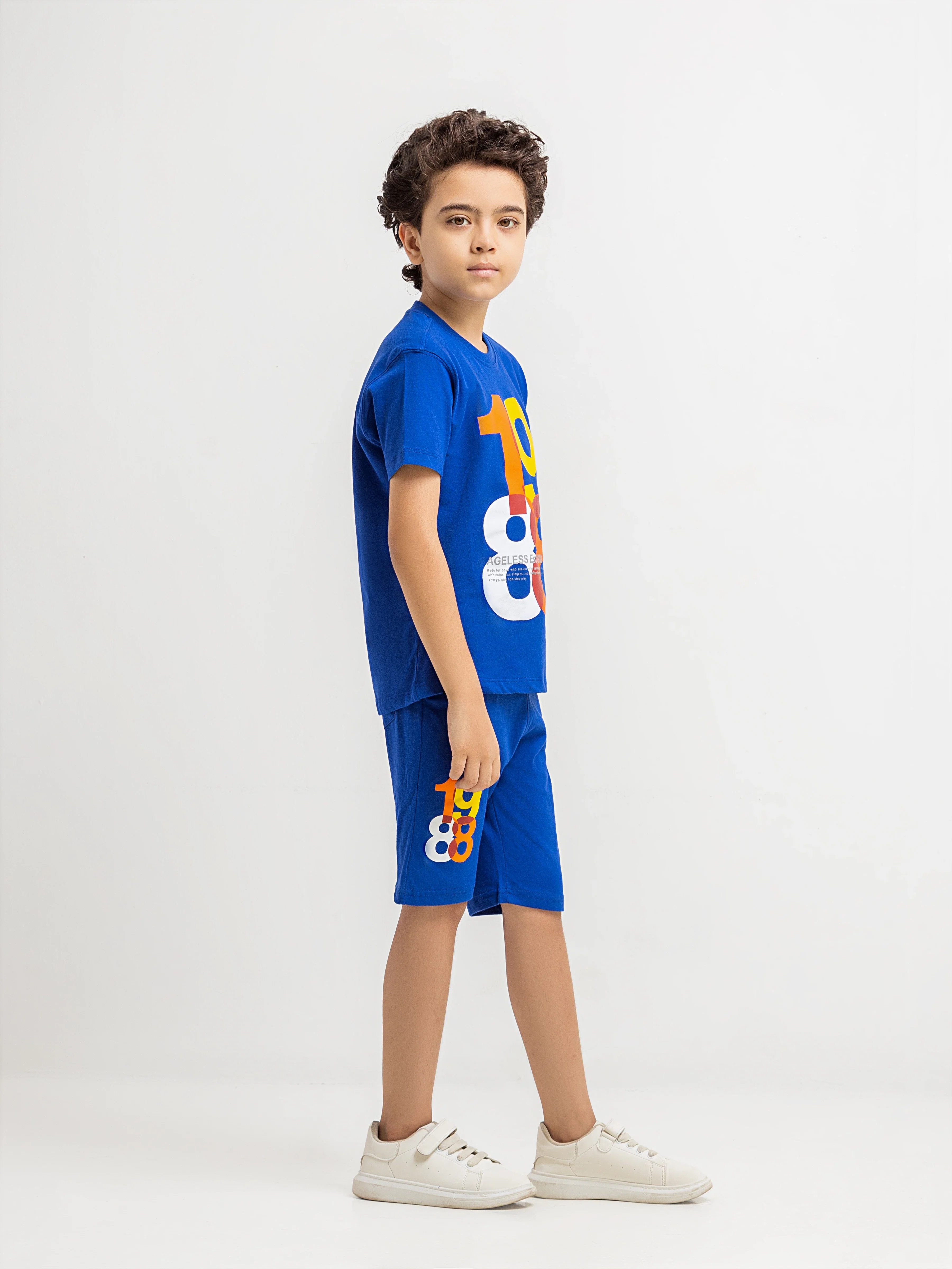 Boy's Electric Blue Co Ord Set - EBTCS6-033 - Image 5