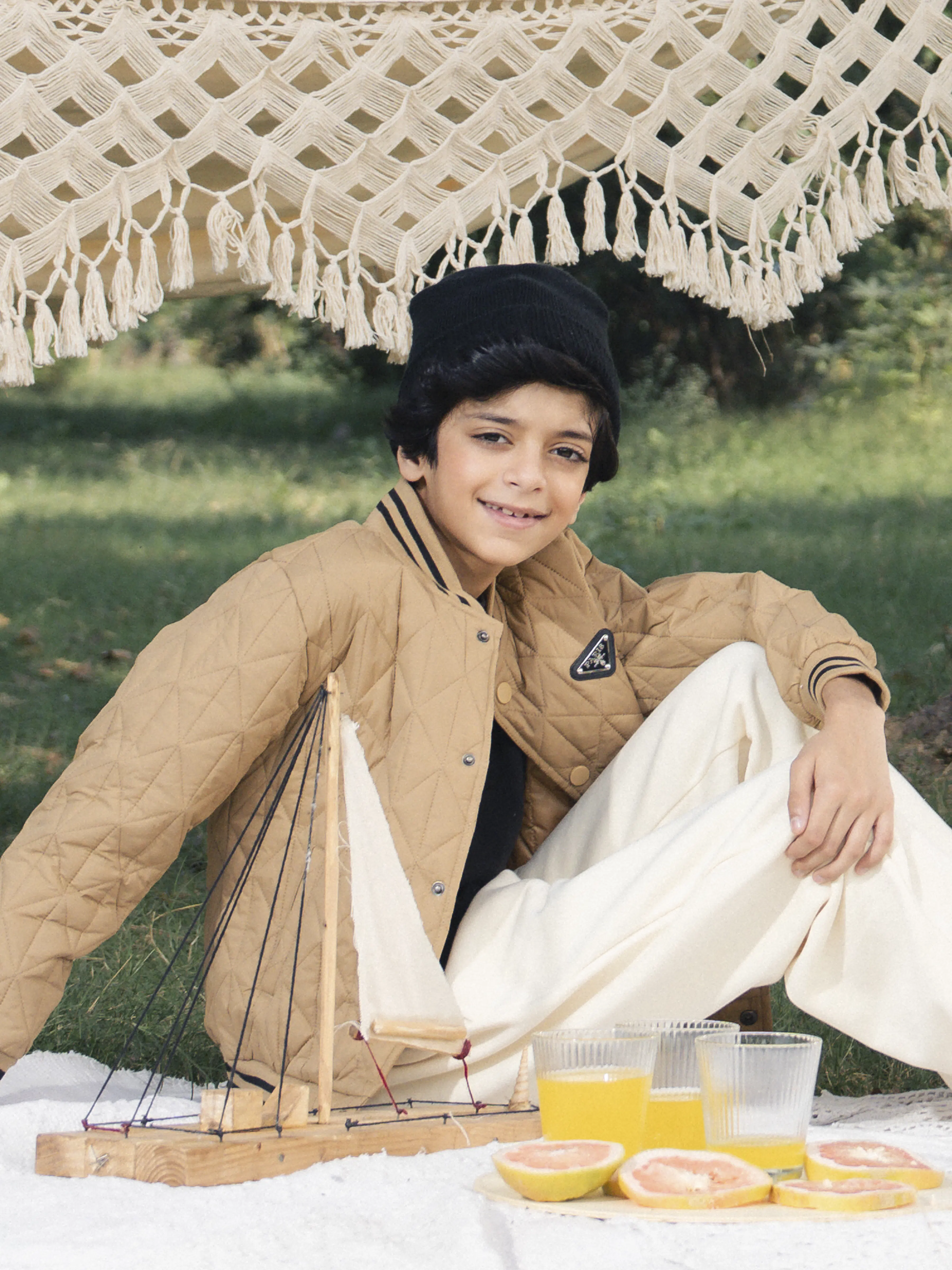 Boy's Fawn Jacket - EBTJP5-003 - Image 4