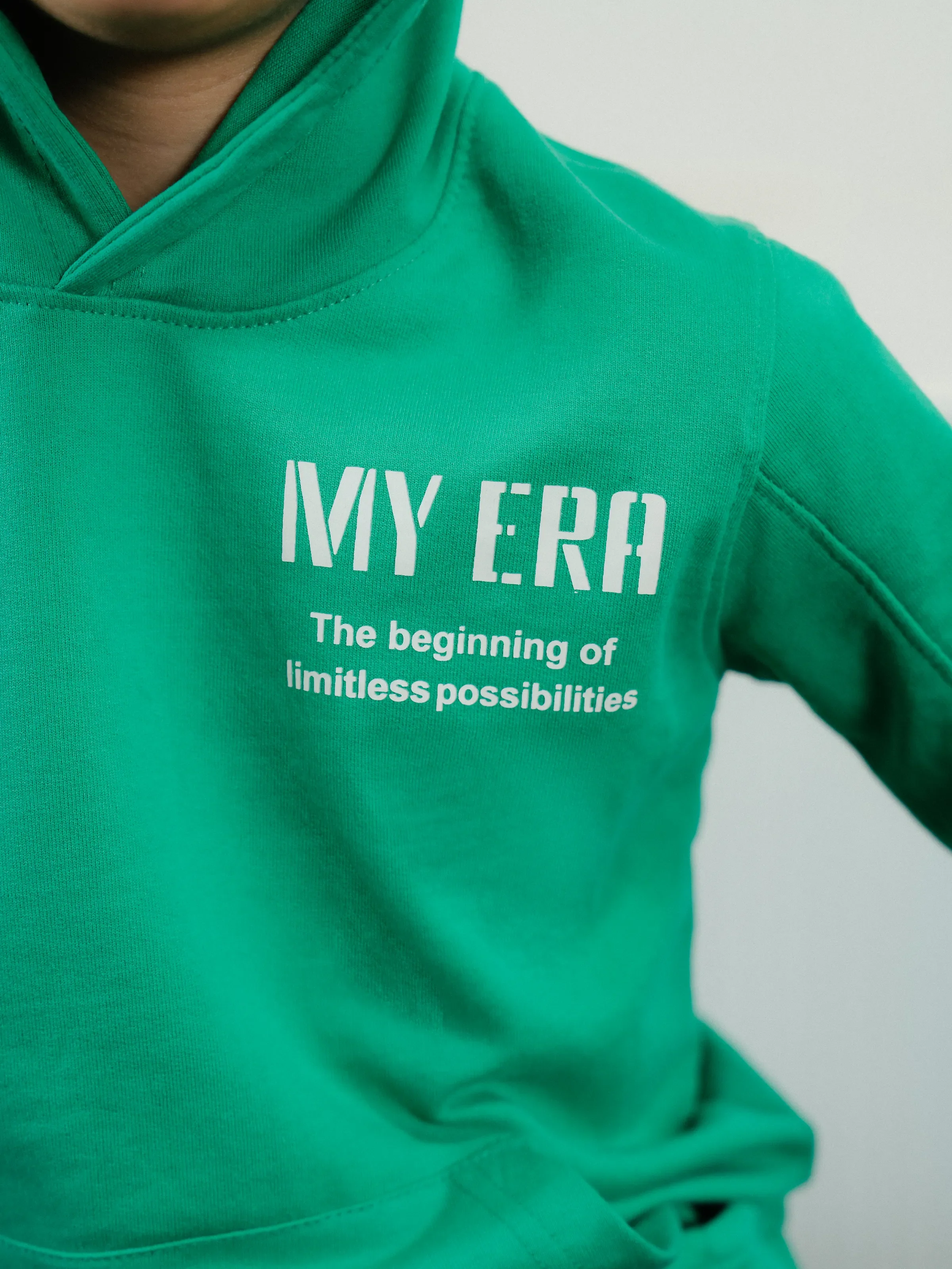 Boy's Green Hoodie - EBTH24-017 - Image 3