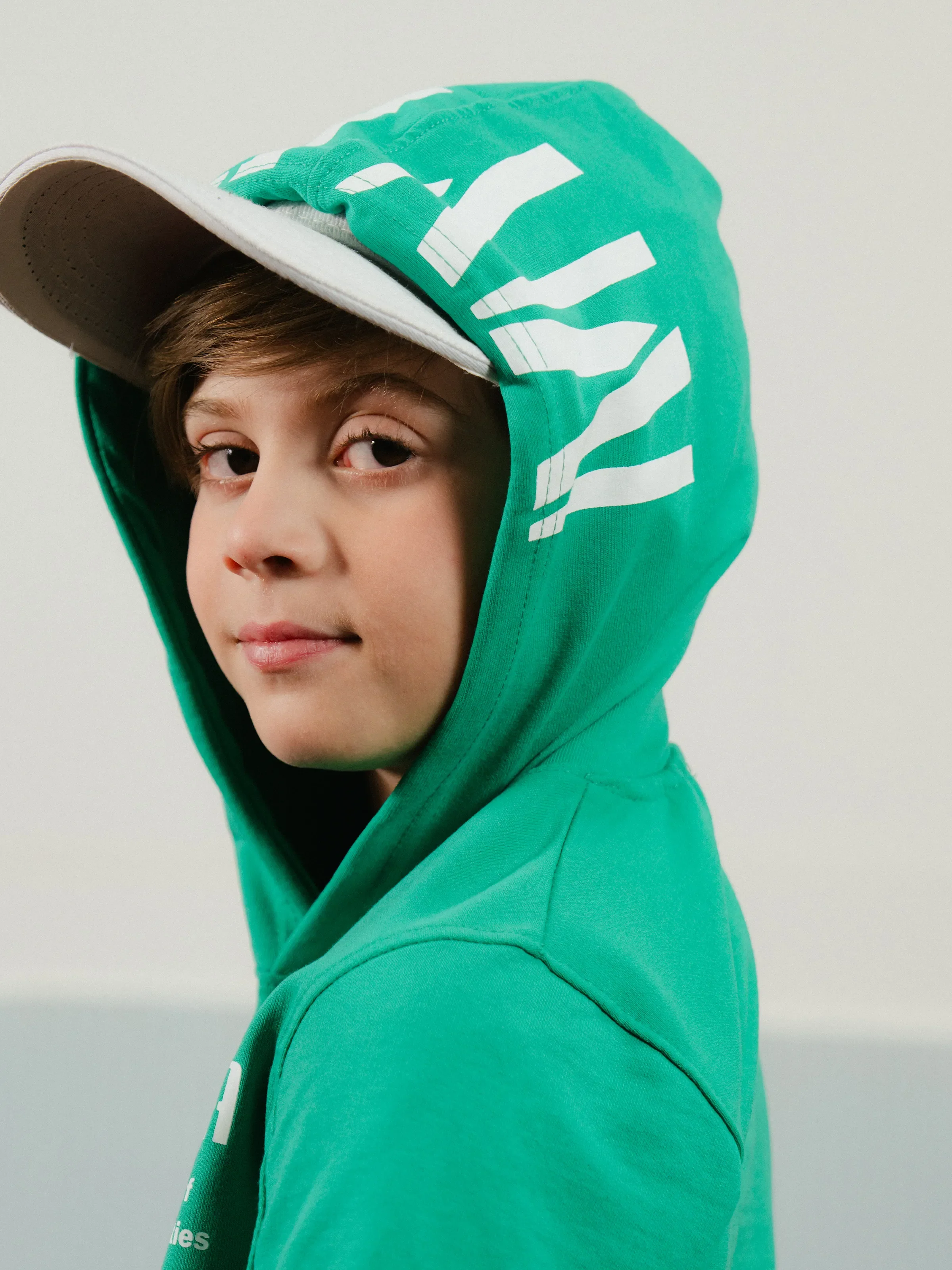 Boy's Green Hoodie - EBTH24-017 - Image 5