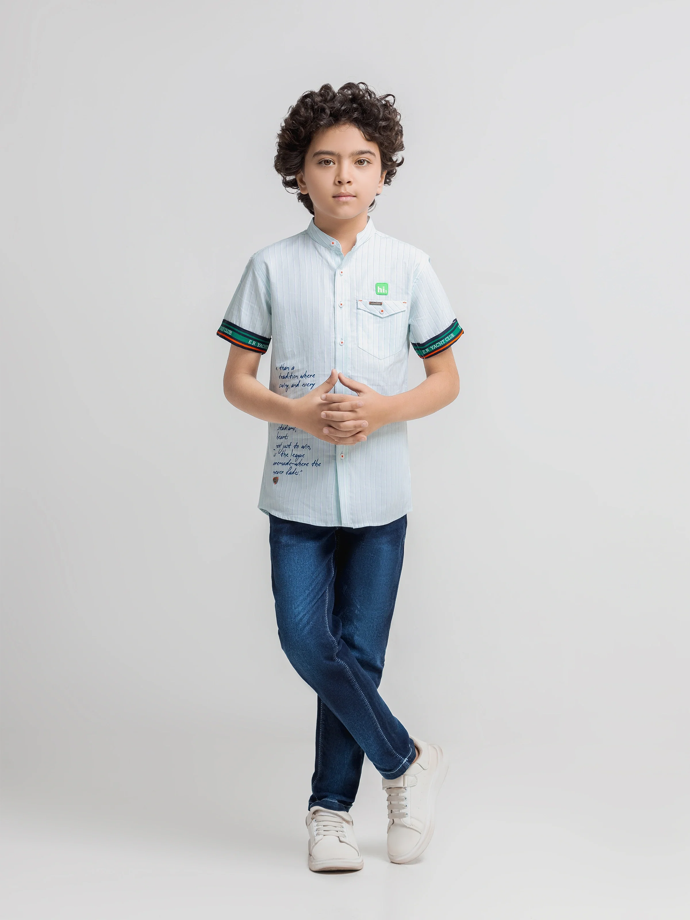 Boy's Green Mist Shirt - EBTSH6-27684 - Image 2