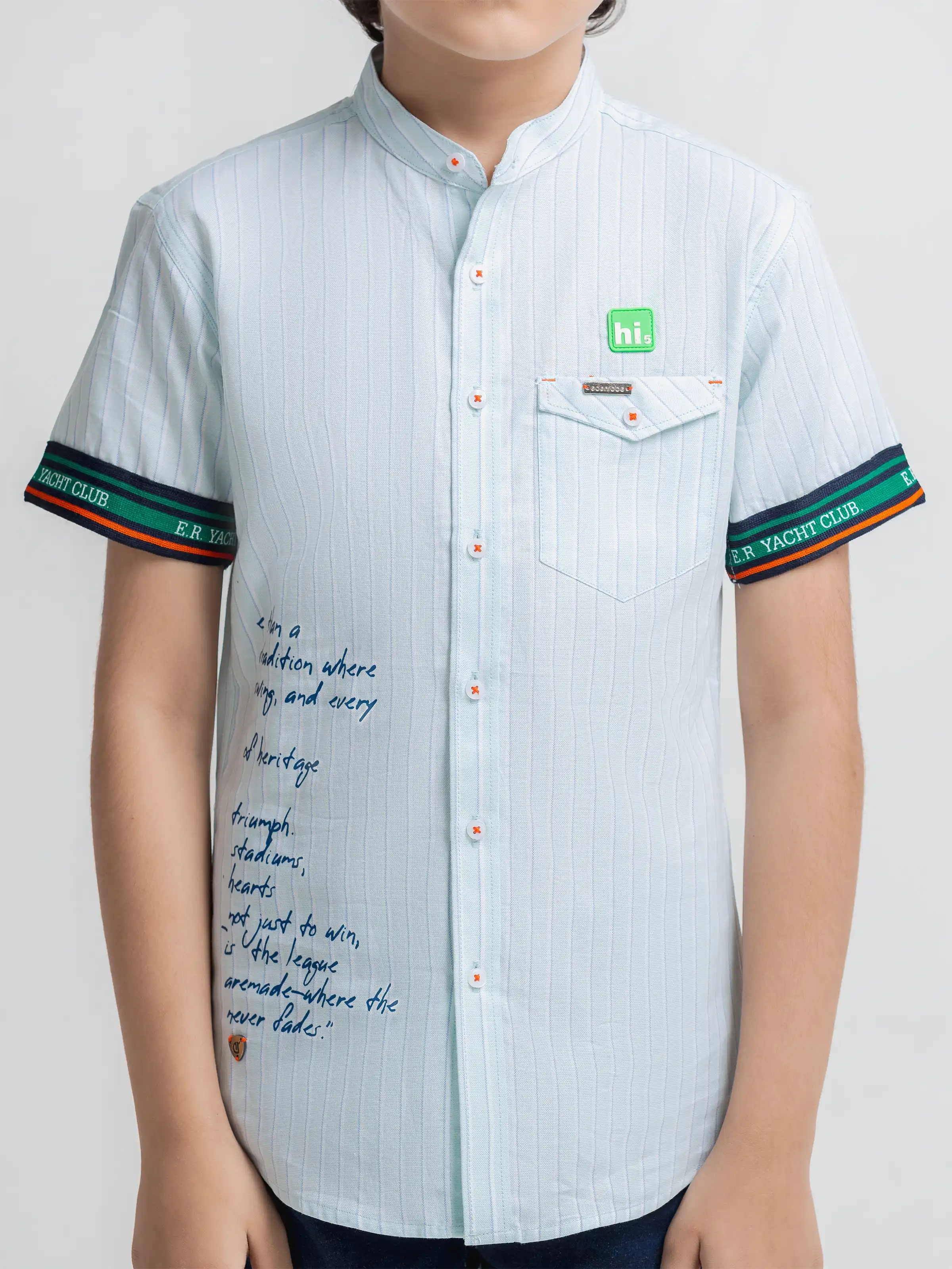 Boy's Green Mist Shirt - EBTSH6-27684 - Image 3