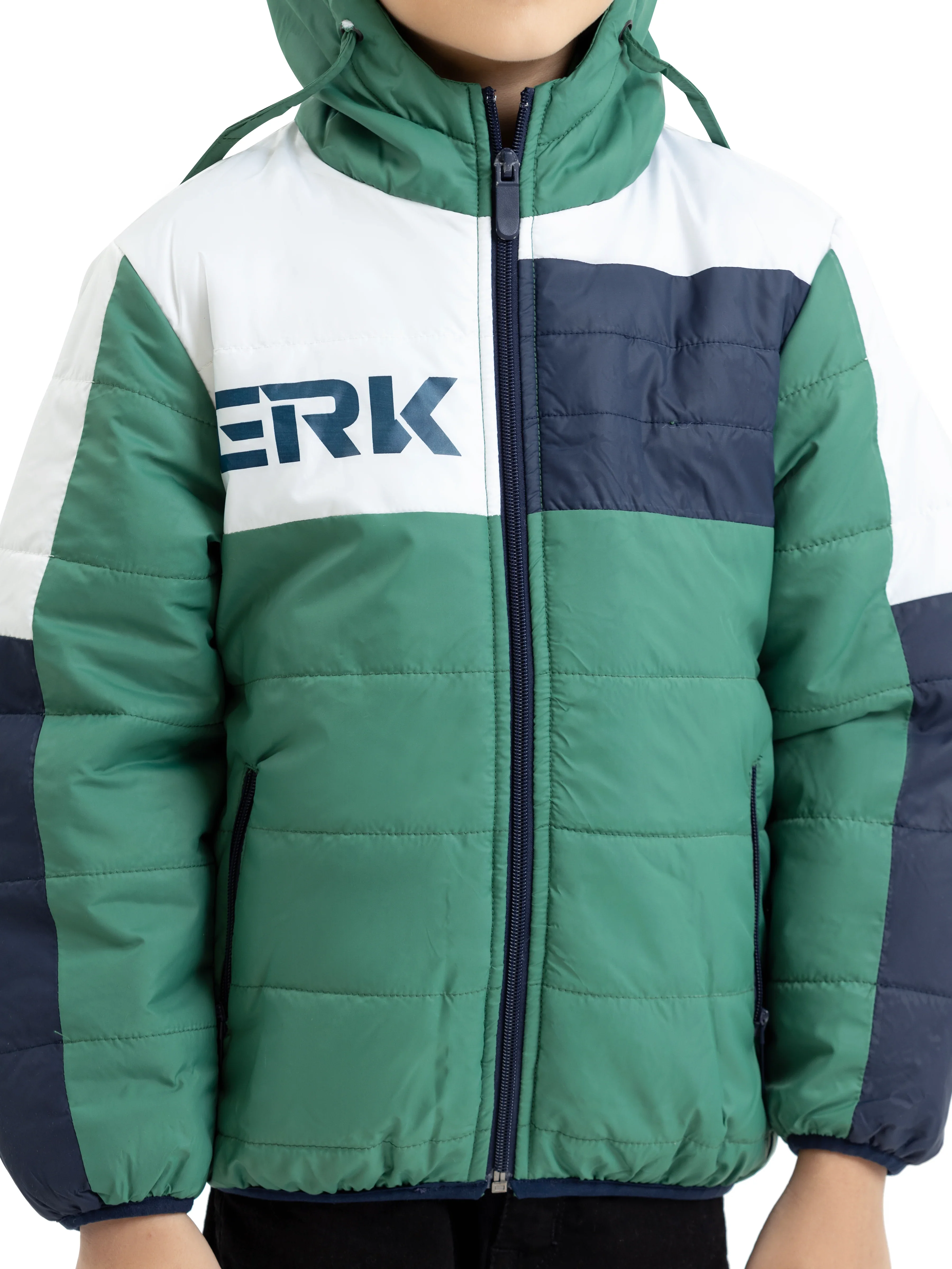 Boy's Green Multi Jacket - EBTJP23-006 - Image 3