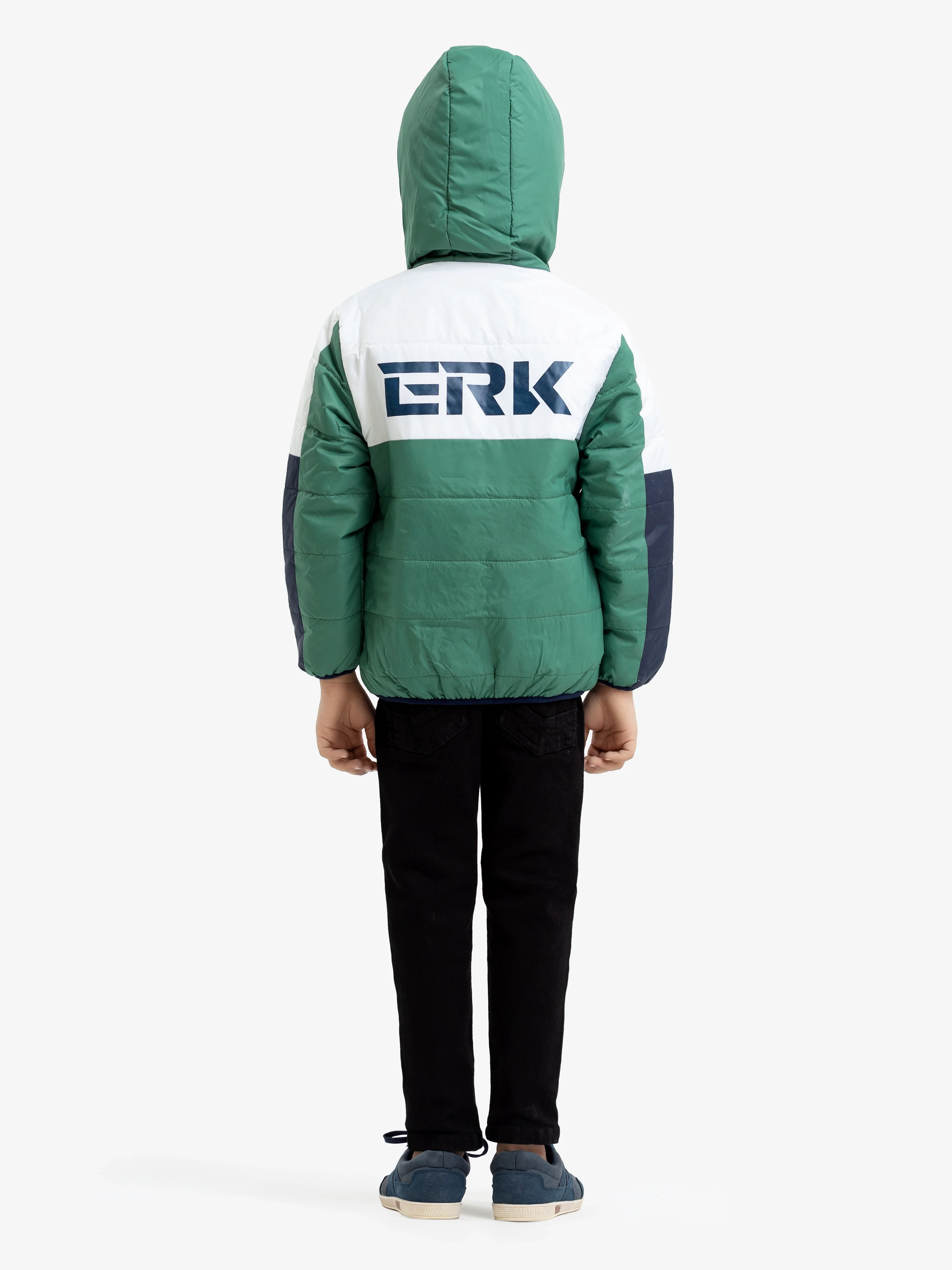Boy's Green Multi Jacket - EBTJP23-006 - Image 6