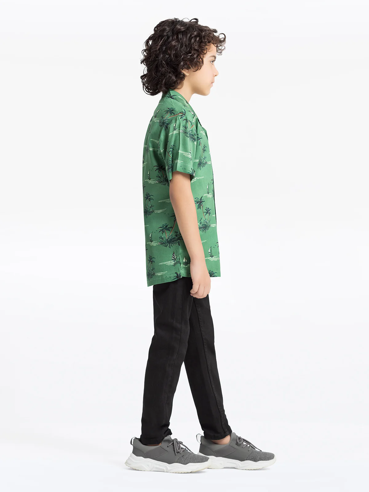 Boy's Green Shirt - EBTS24-27523 - Image 4