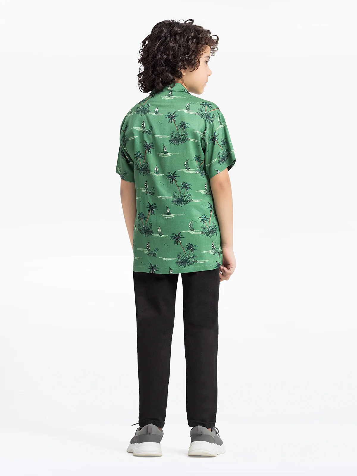 Boy's Green Shirt - EBTS24-27523 - Image 5