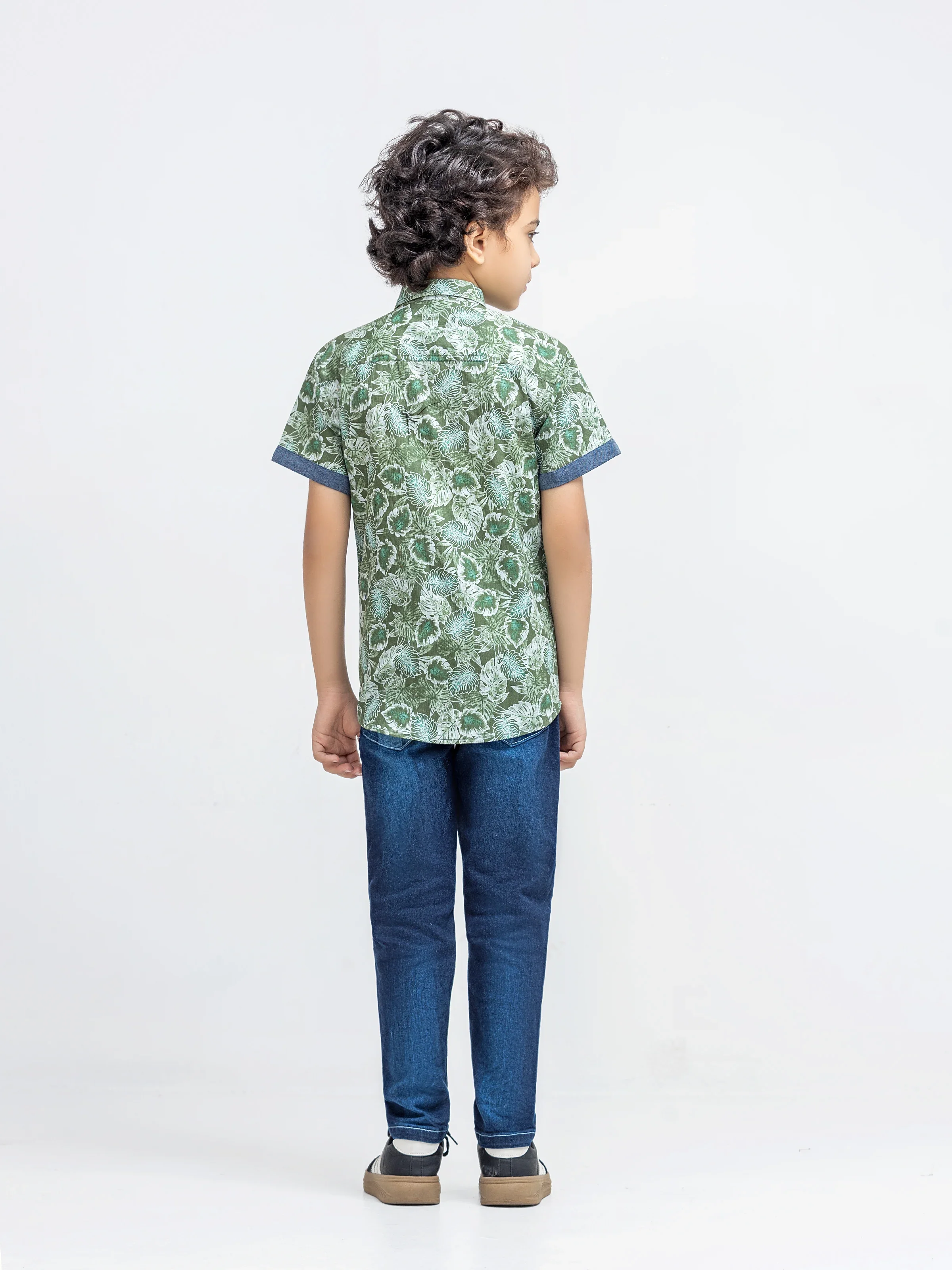 Boy's Green Shirt - EBTS5-27677 - Image 6