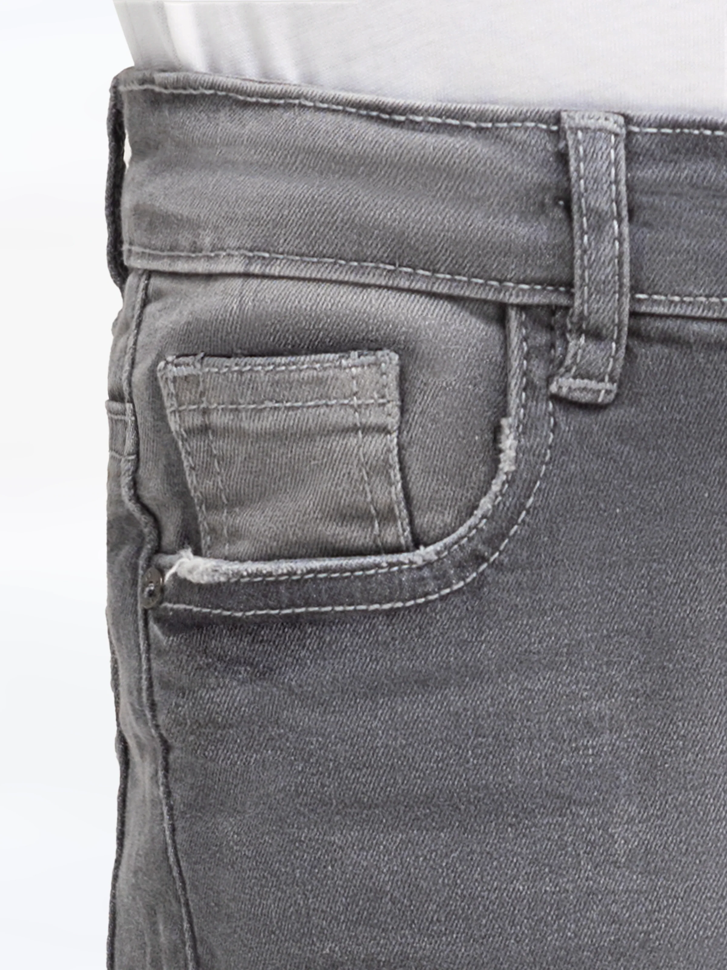 Boy's Grey Denim Pant - EBBDP5-008 - Image 3