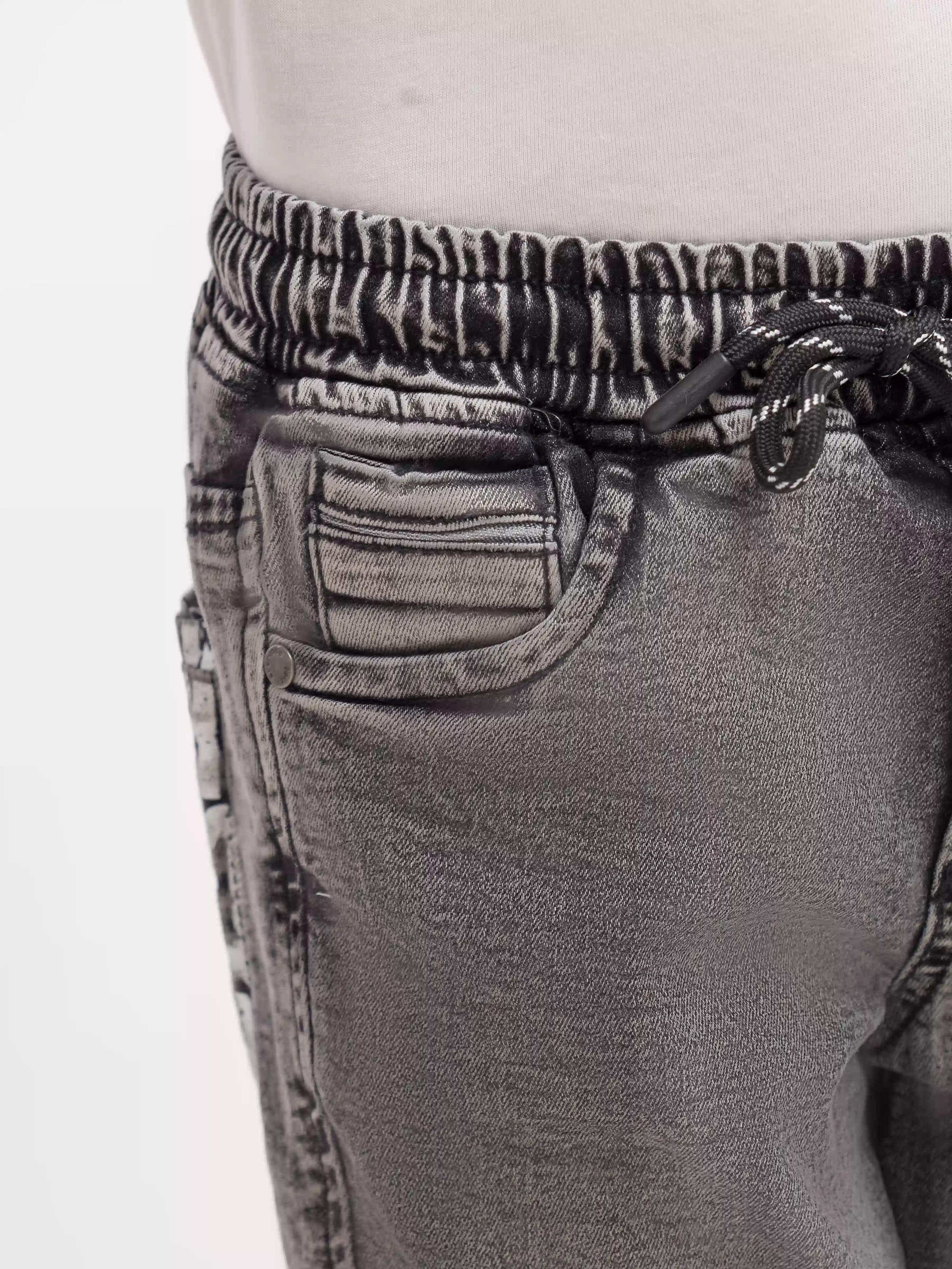 Boy's Grey Denim Pant - EBBDP6-010 - Image 2