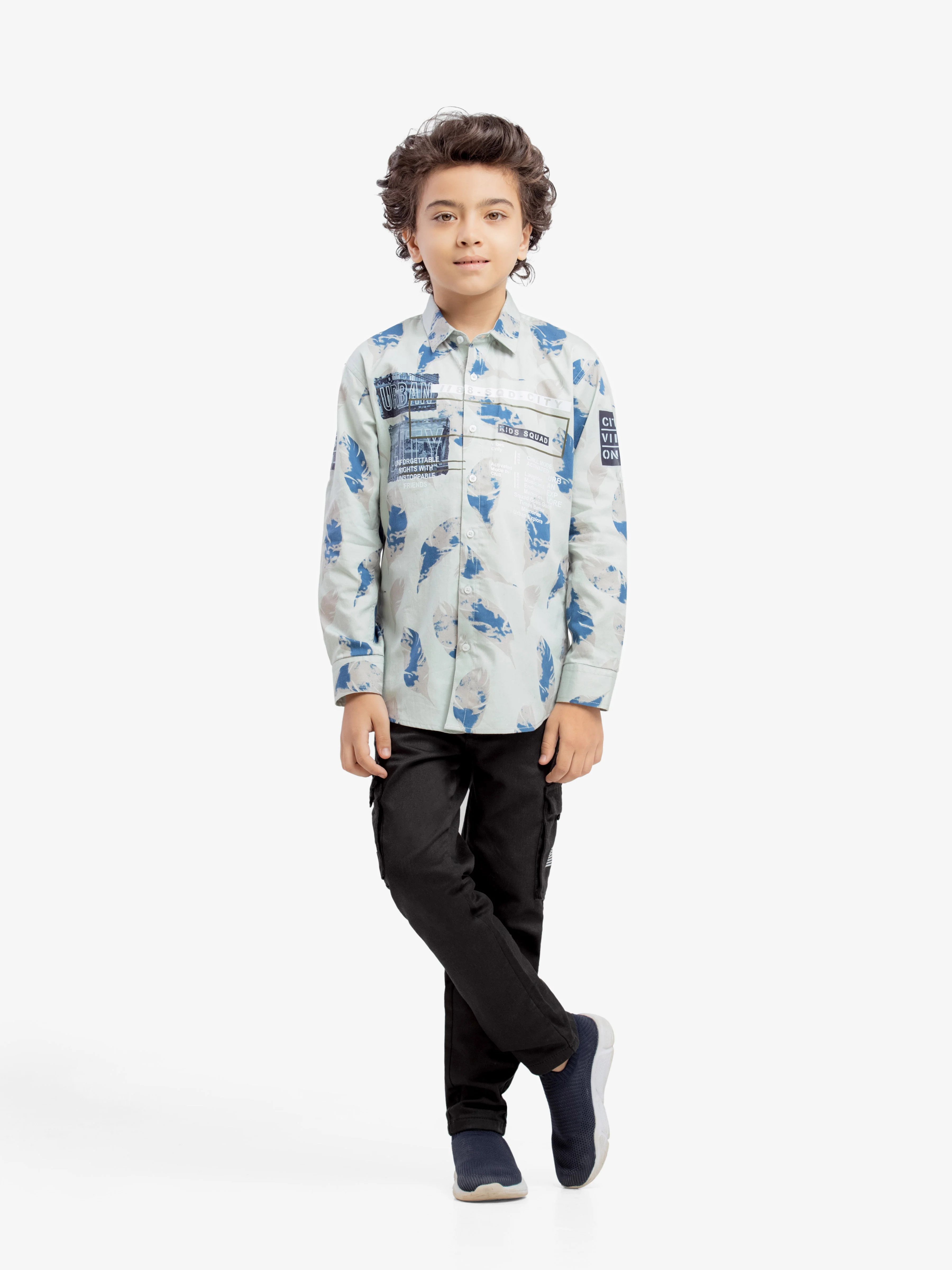 Boy's Grey Shirt - EBTSF5-27664 - Image 2