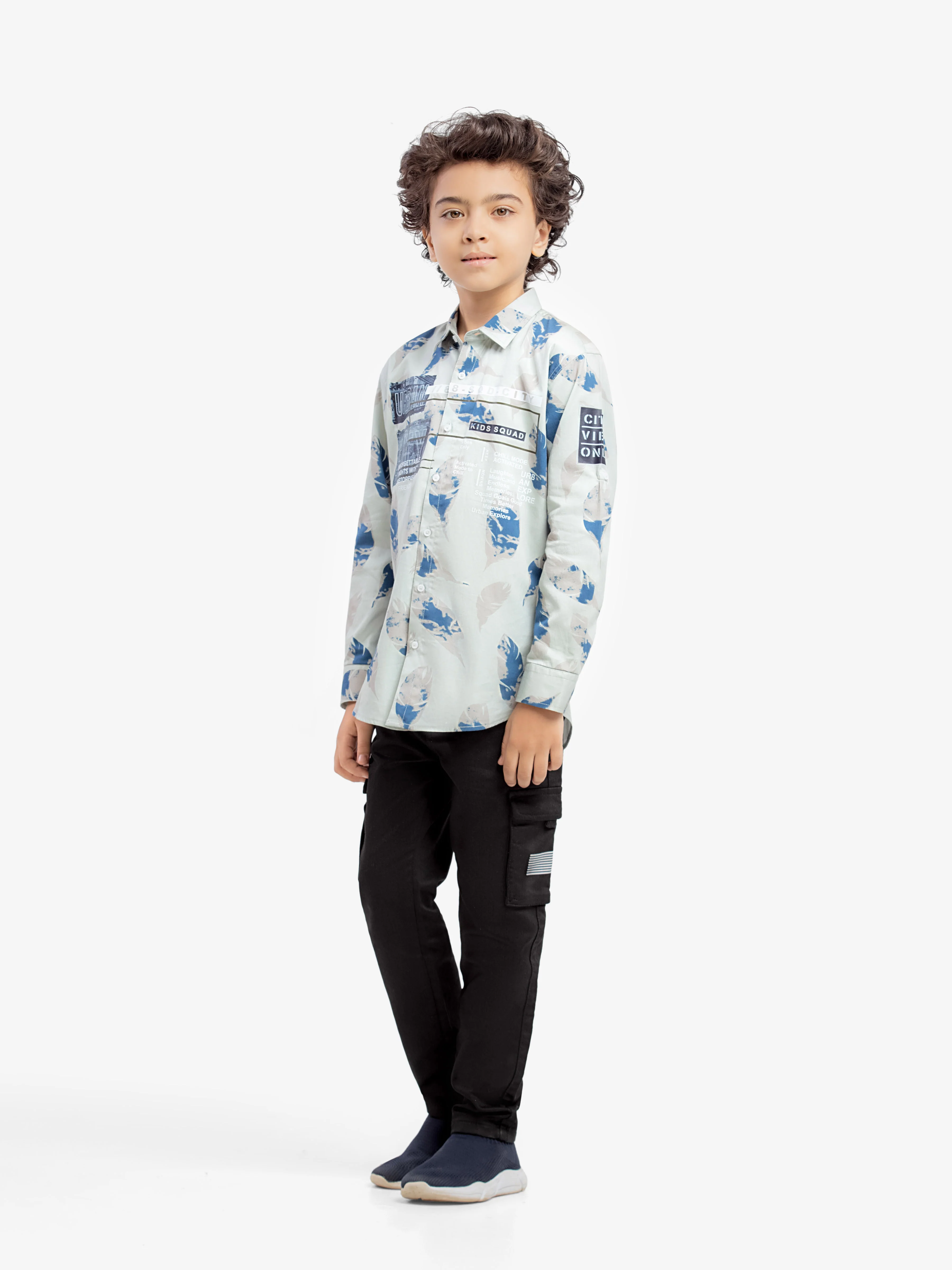 Boy's Grey Shirt - EBTSF5-27664 - Image 4