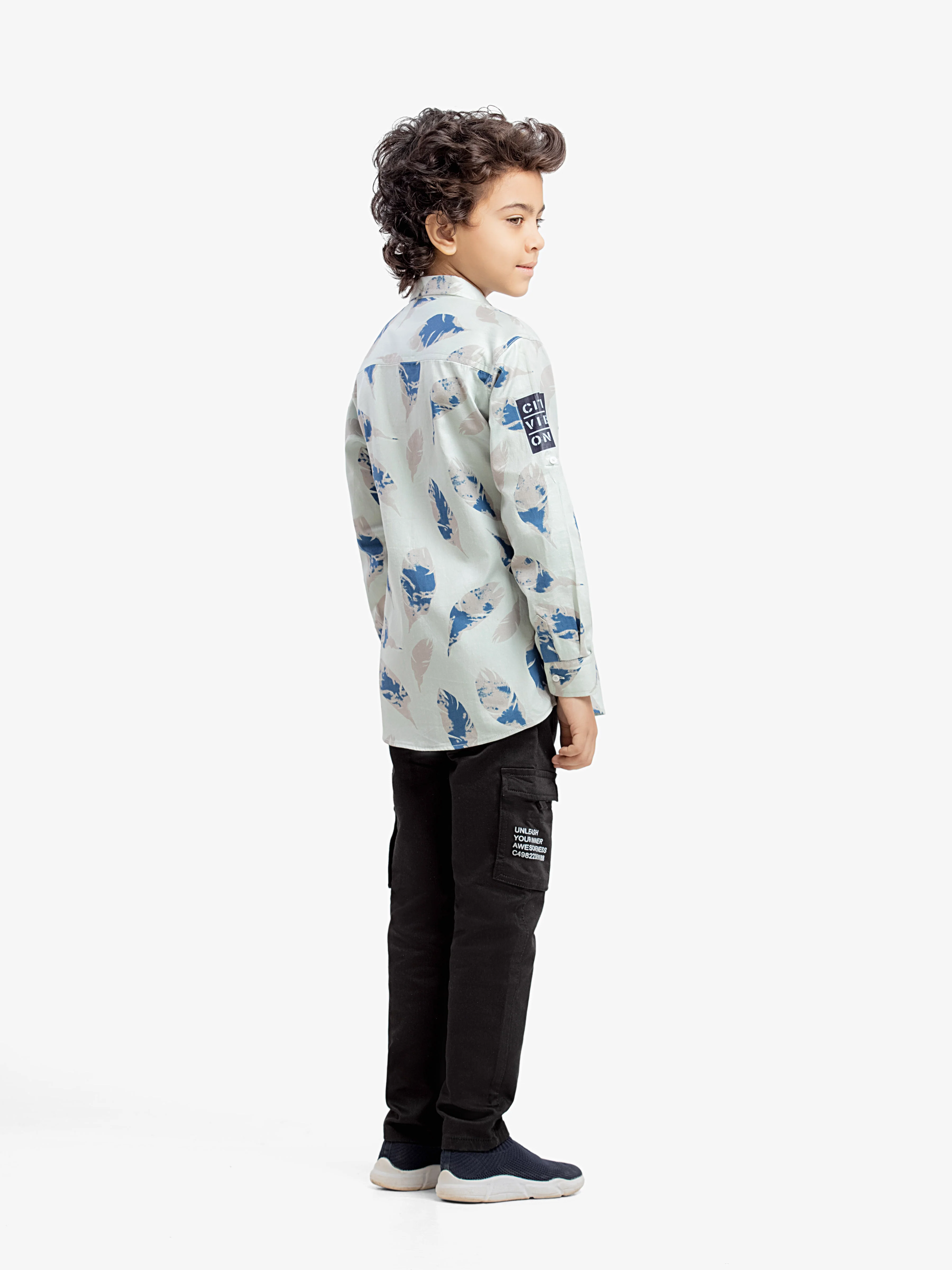 Boy's Grey Shirt - EBTSF5-27664 - Image 5